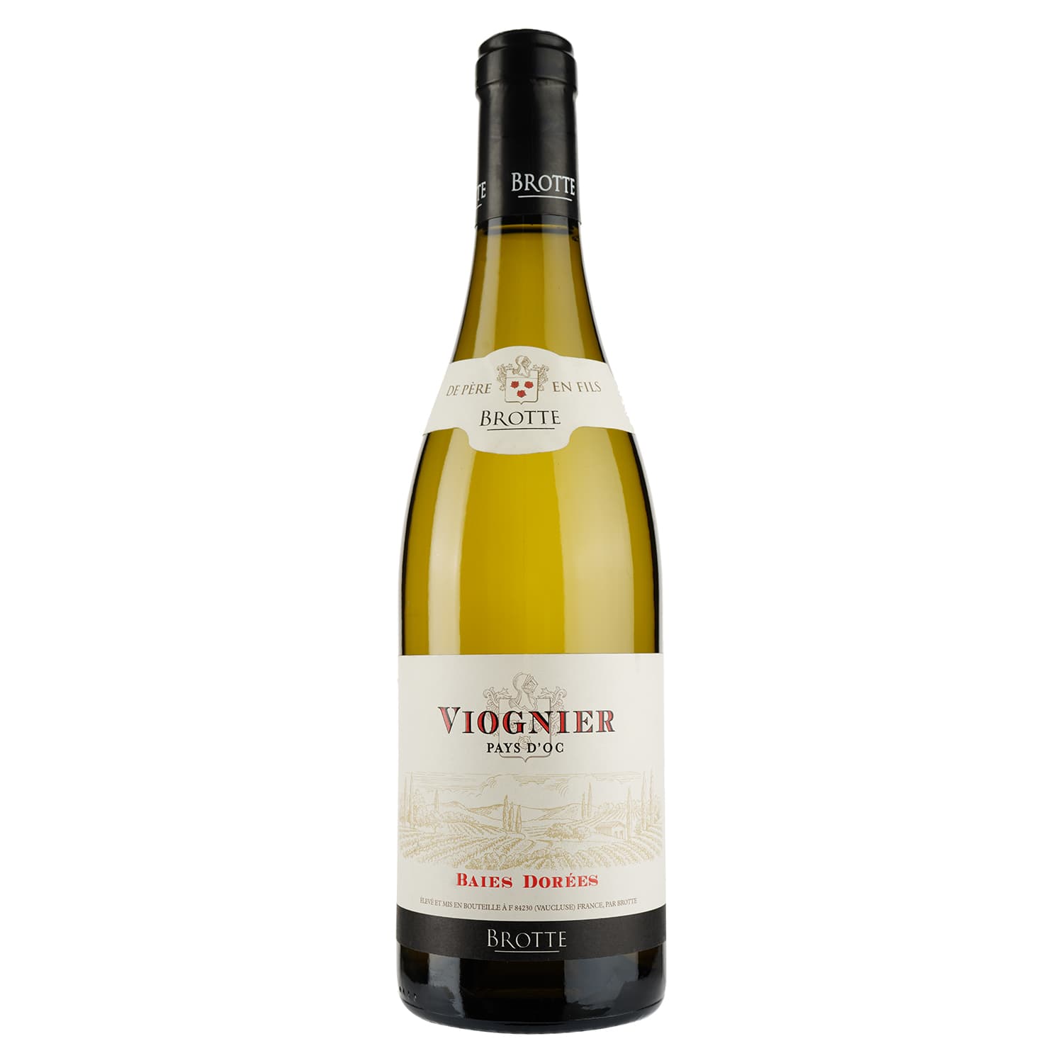 Вино Brotte Viognier Baies Dorees, 13,5%, 0,75 л - зображення 1