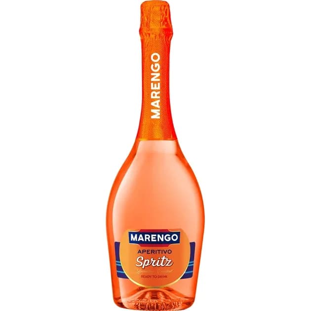 Напій винний слабоалкогольний Marengo Spritz ігристий рожевий солодкий 6-8% 0.75 л - зображення 1