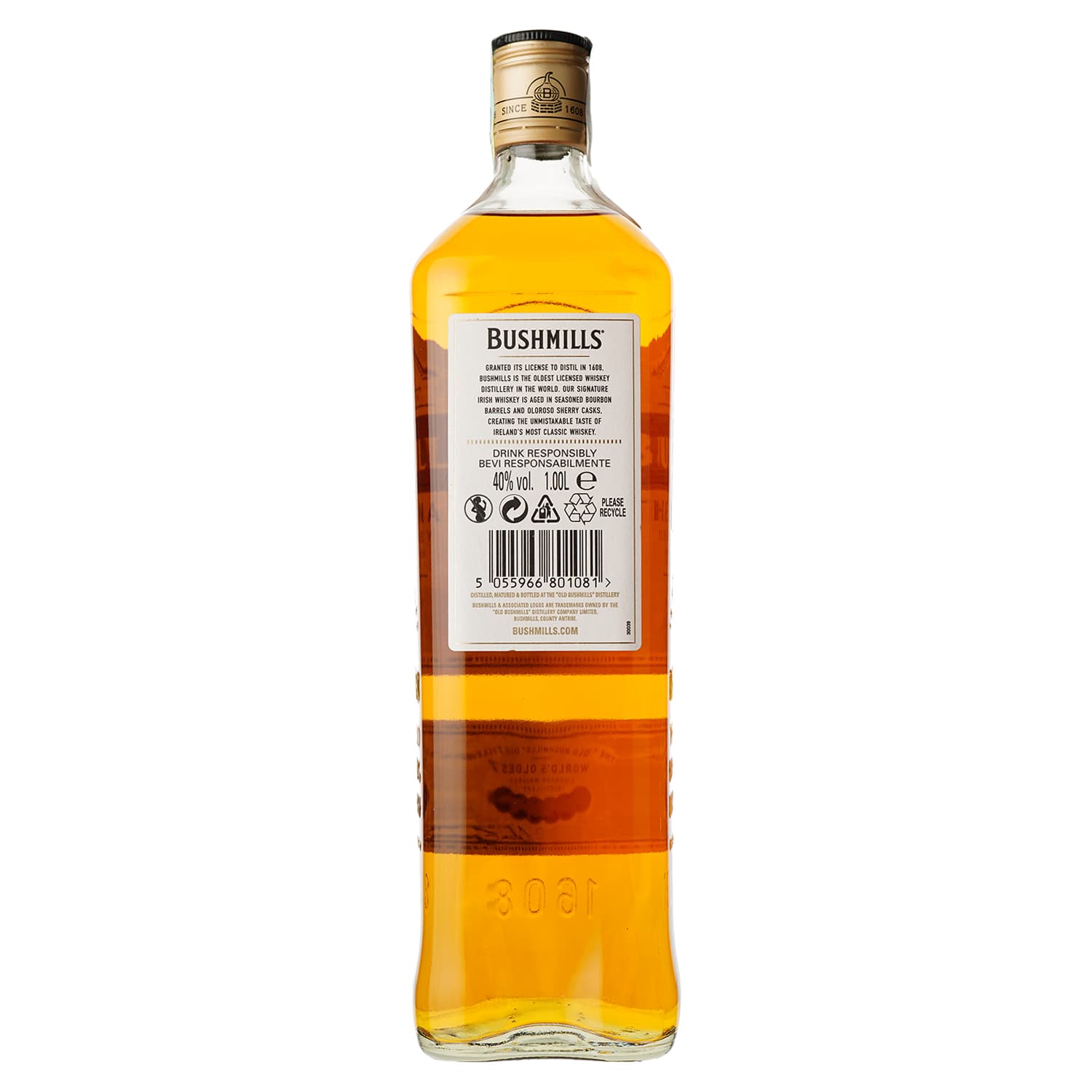Віскі Bushmills Original Irish Whiskey 40% 2 л (2 шт. х 1 л) - зображення 3