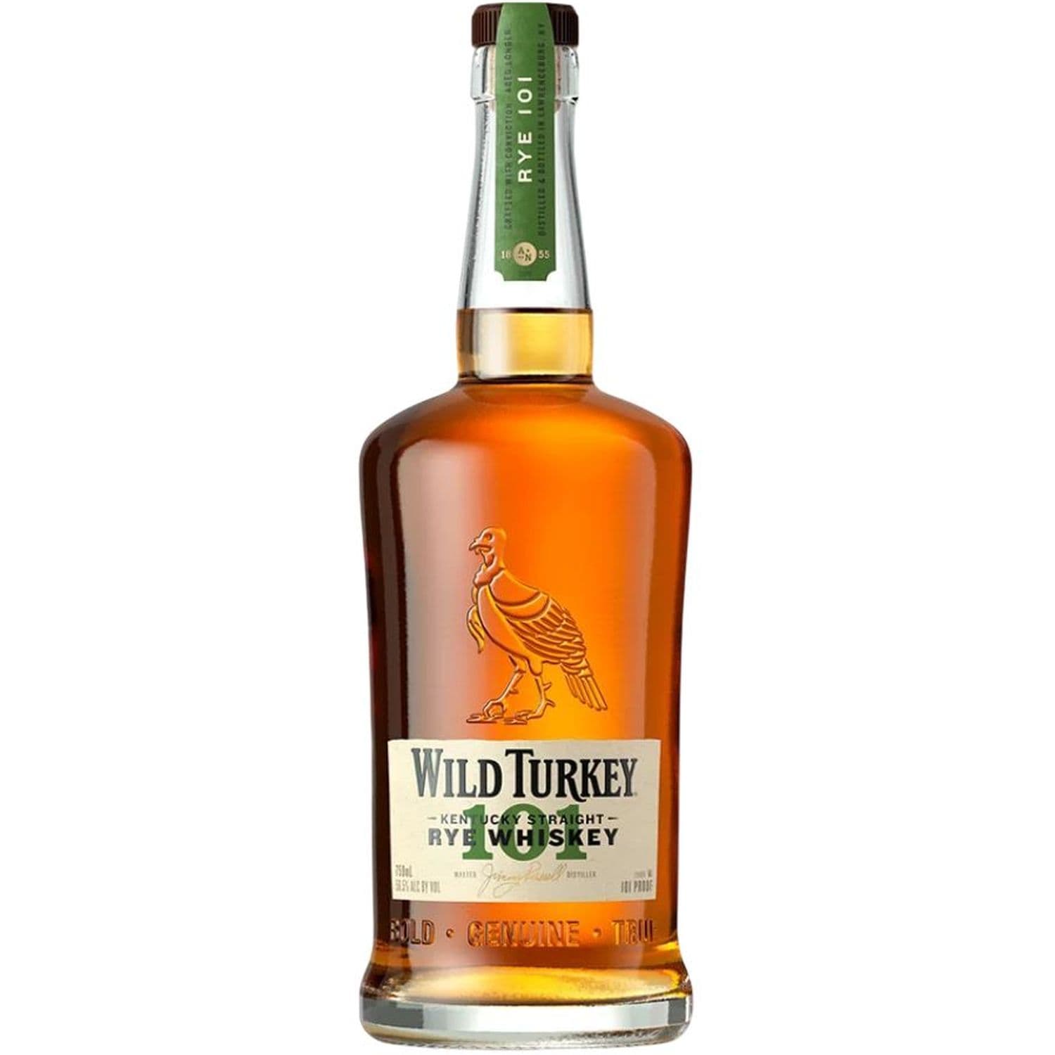 Віскі Wild Turkey 101 Rye 50.5% 0.75 л - зображення 1
