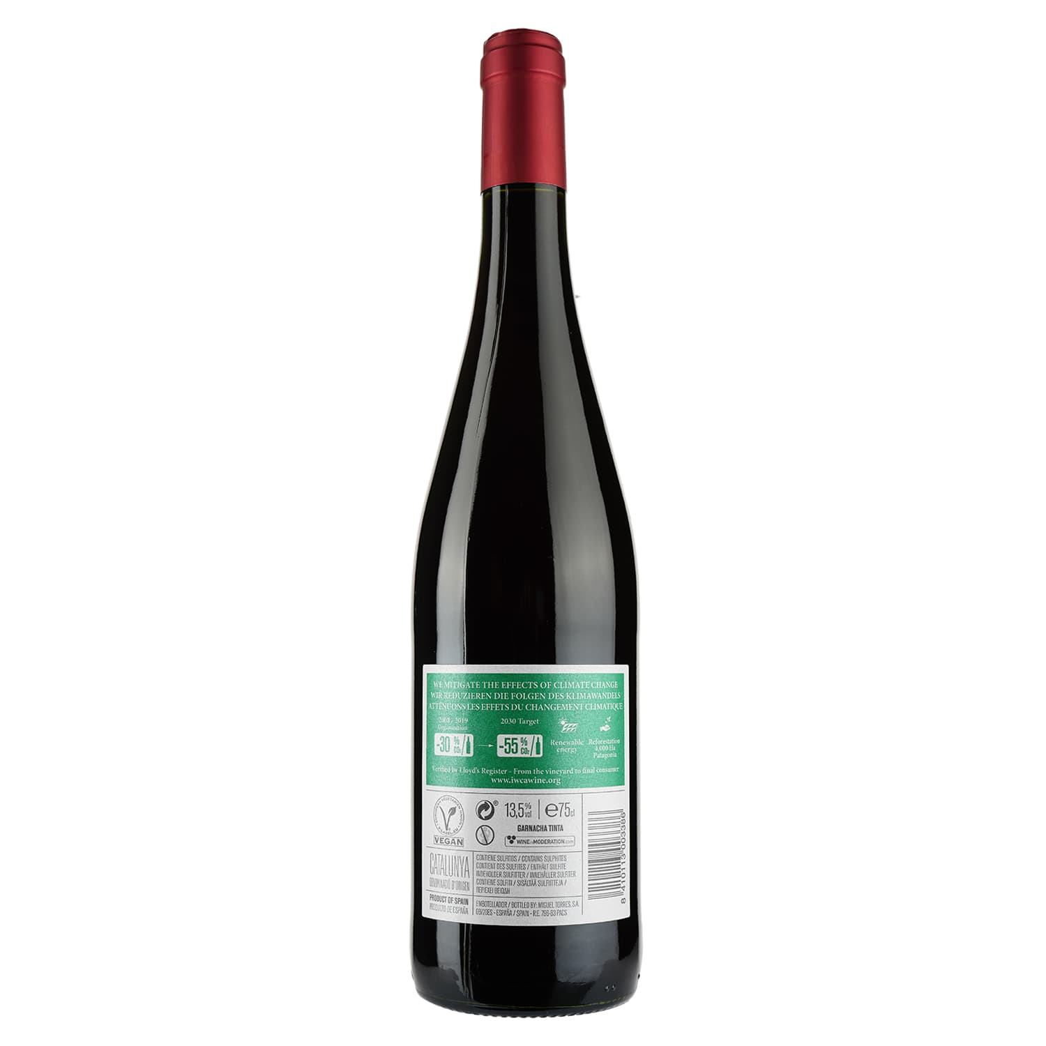 Вино Torres San Valentin Tinto, червоне, сухе, 14,5%, 0,75 л (36530) - зображення 2