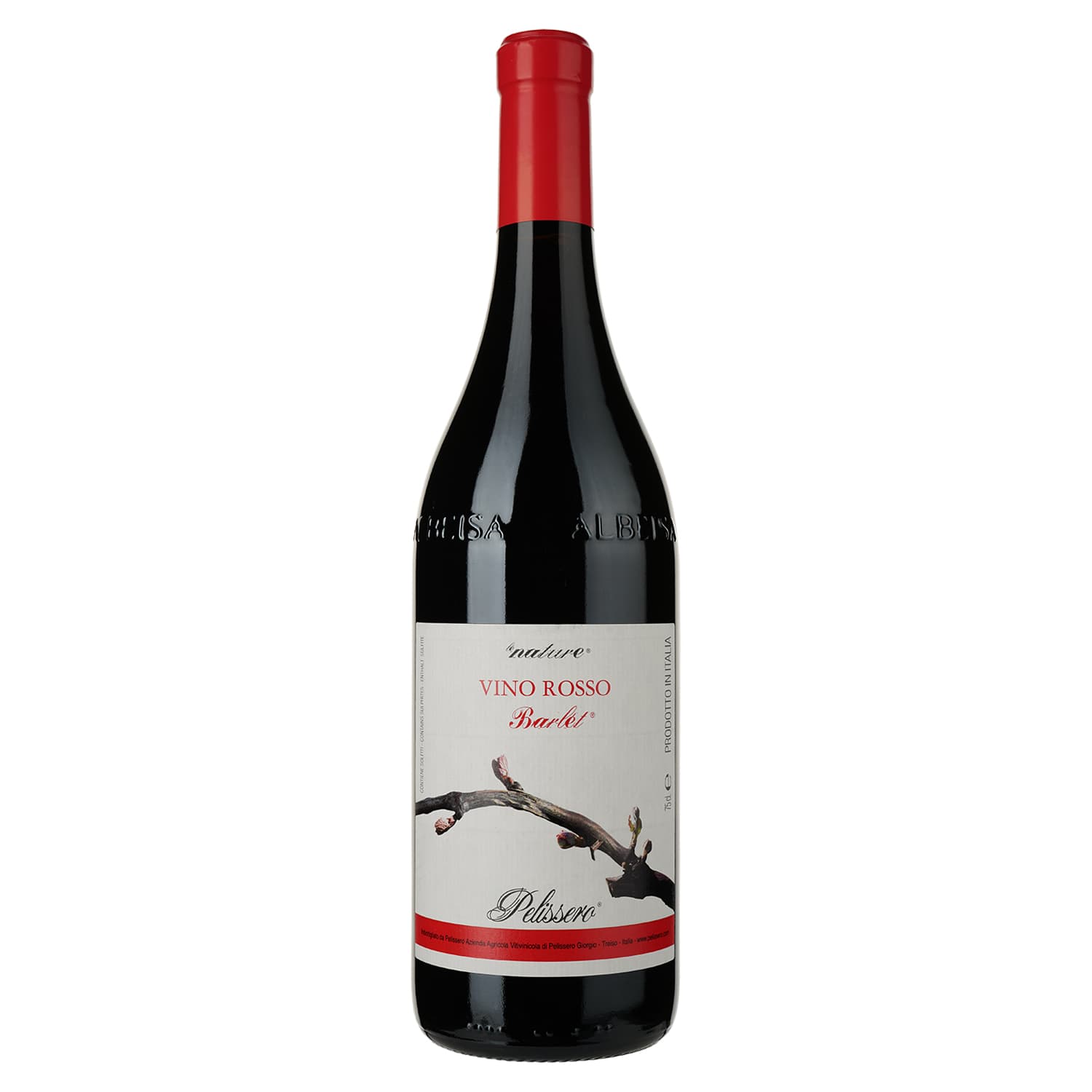 Вино Pelissero Le Nature Vino Rosso Barlet, червоне, сухе, 13%, 0,75 л (14029) - зображення 1