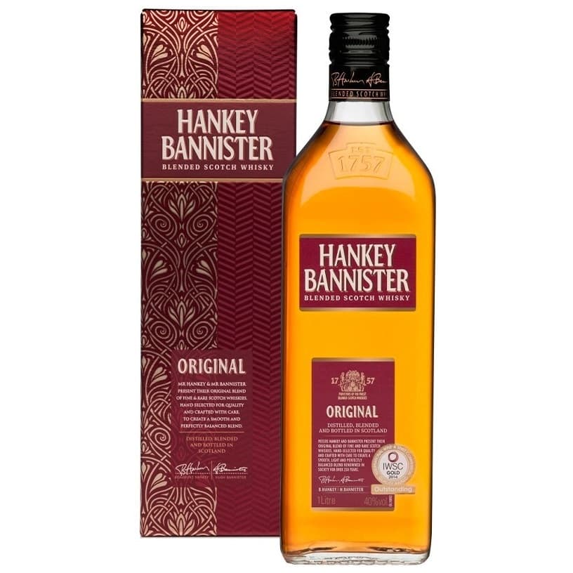 Віскі Hankey Bannister Original, у коробці, 40%, 1 л - зображення 1