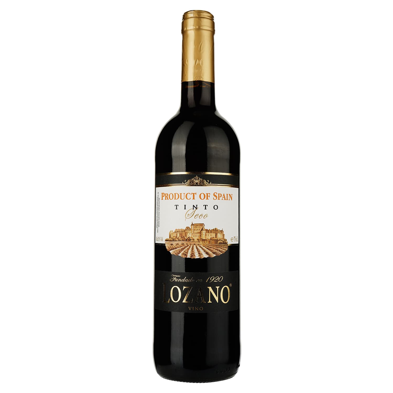 Вино Lozano Vino de Mesa, червоне, сухе, 11%, 0,75 л - зображення 1