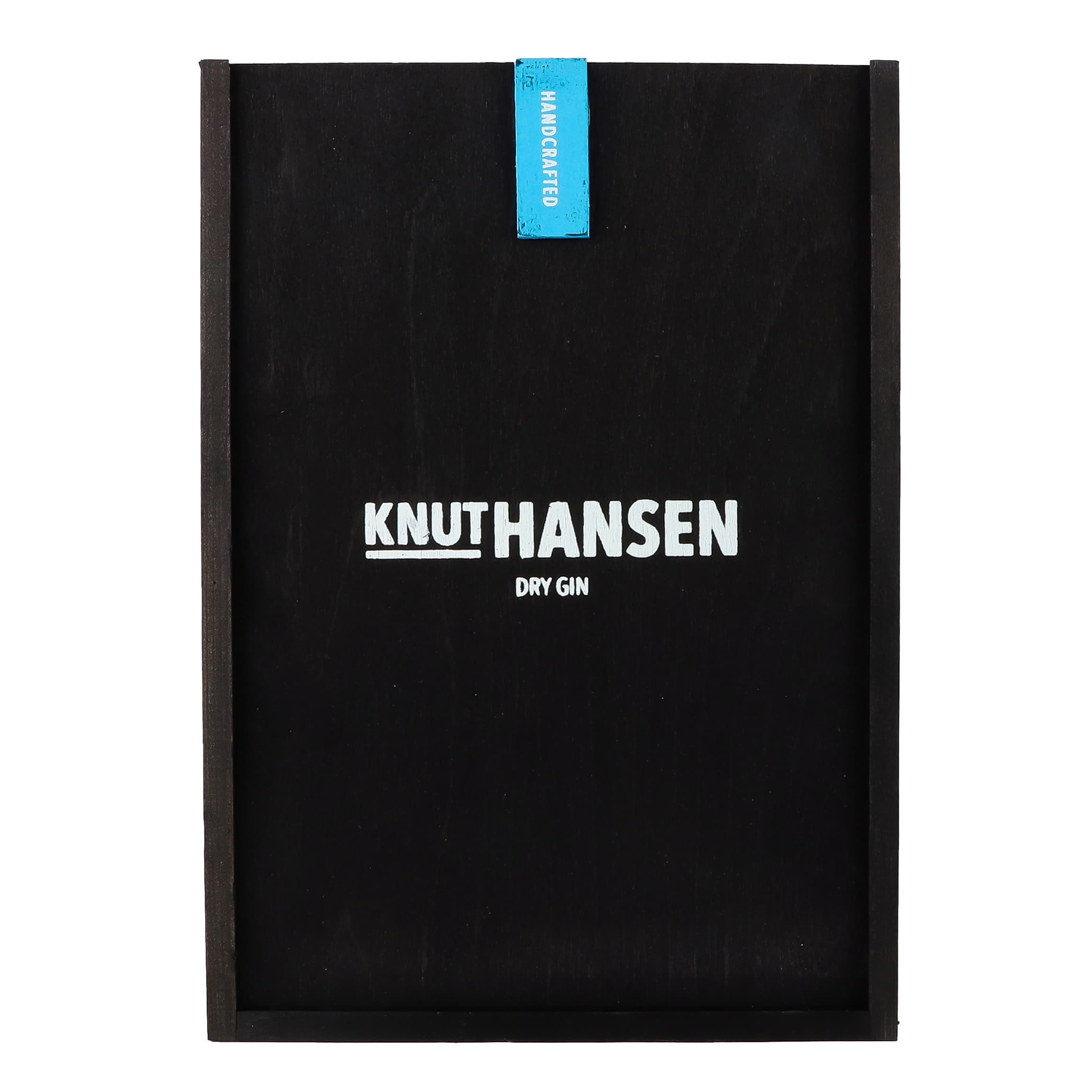 Набір: Джин Knut Hansen Dry 42% 0.5 л + 2 склянки - зображення 4