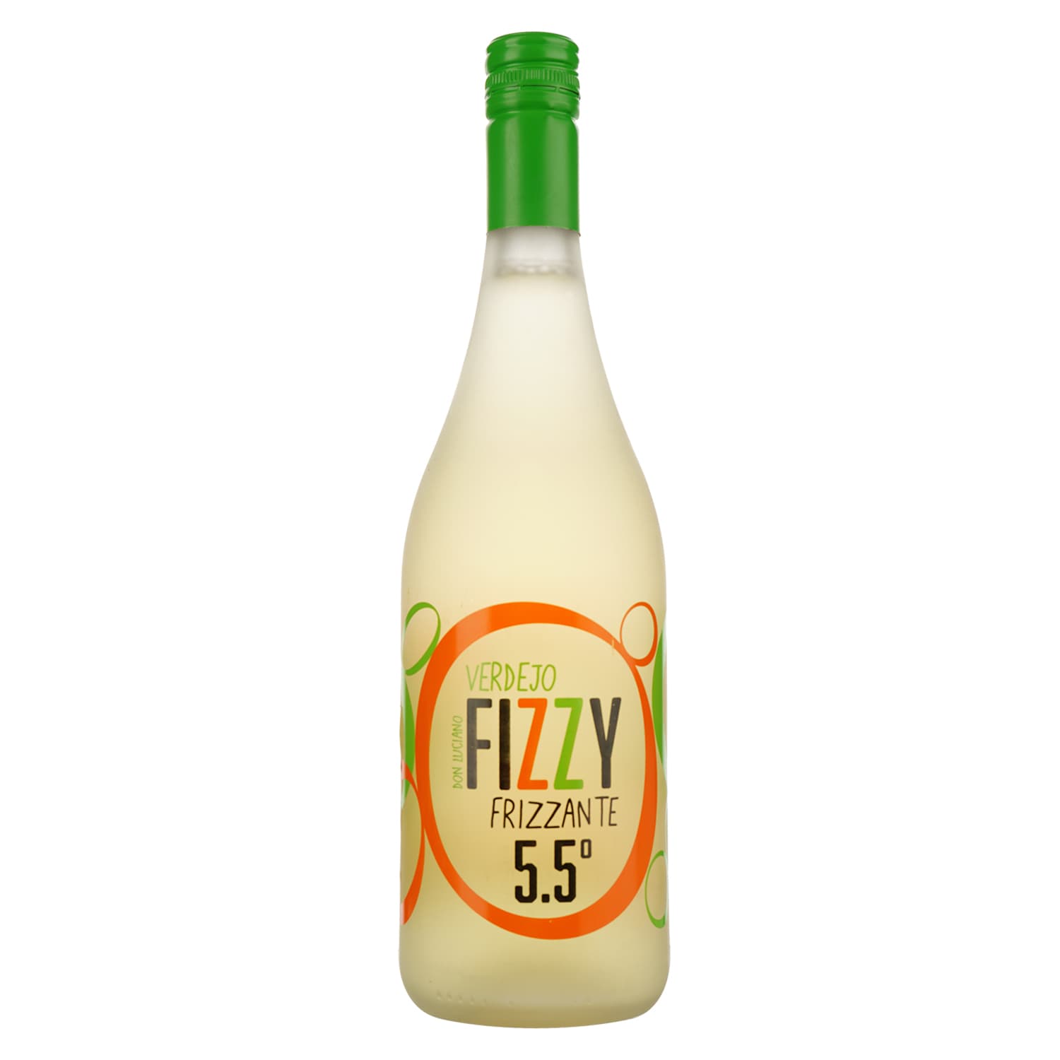 Вино ігристе Fizzy Frizzante Verdejo, біле, напівсолодке, 5,5%, 0,75 л (W1636) - зображення 1