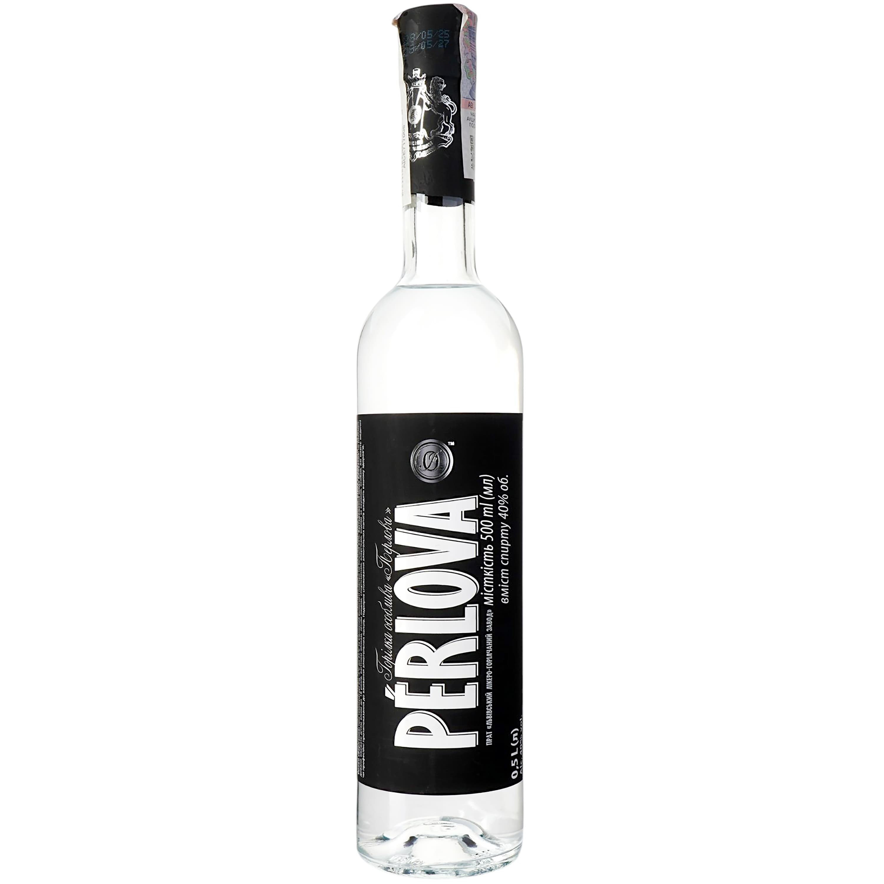 Горілка особлива Perlova 40% 0.5 л - зображення 1