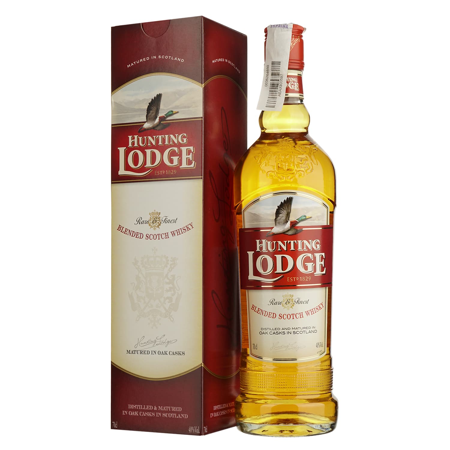 Віскі Fauconnier Hunting Lodge 3 yo 40% 0.7 л (8000013756615) - зображення 1