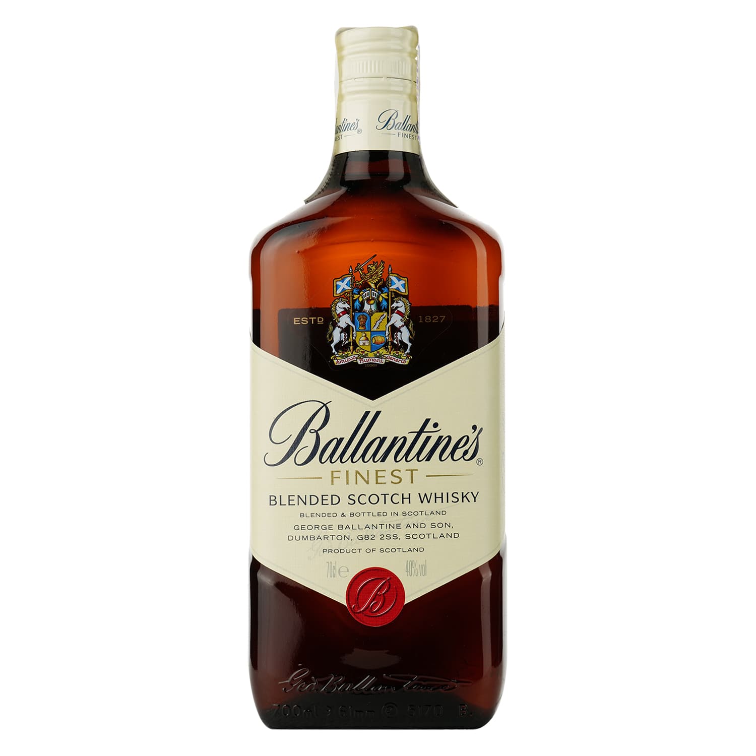 Набір Віскі Ballantine's Finest 40% 0.7 л + 2 келихи (732960) - зображення 3