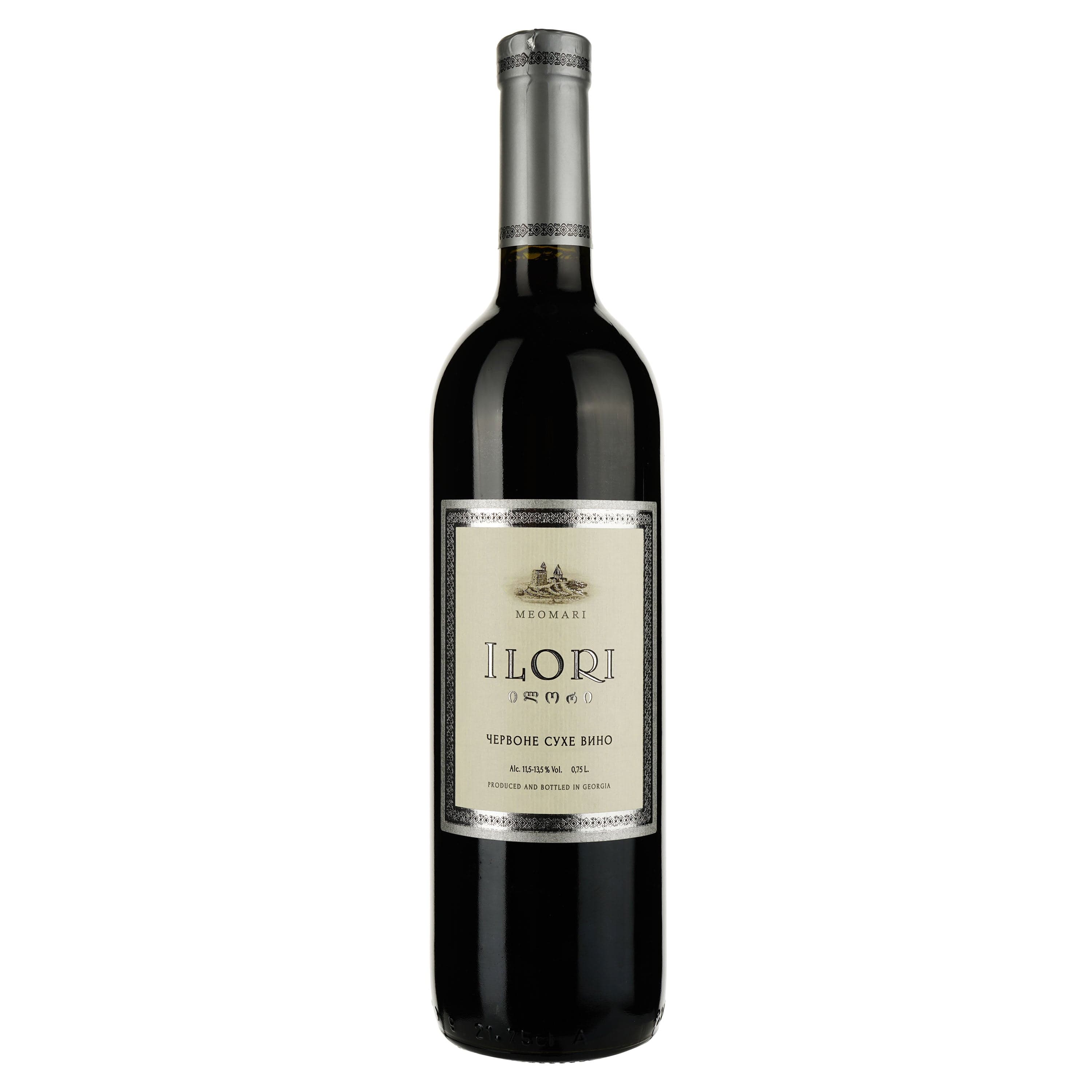 Вино Ilori Meomari, червоне, сухе, 12,5%, 0,75 л - зображення 1