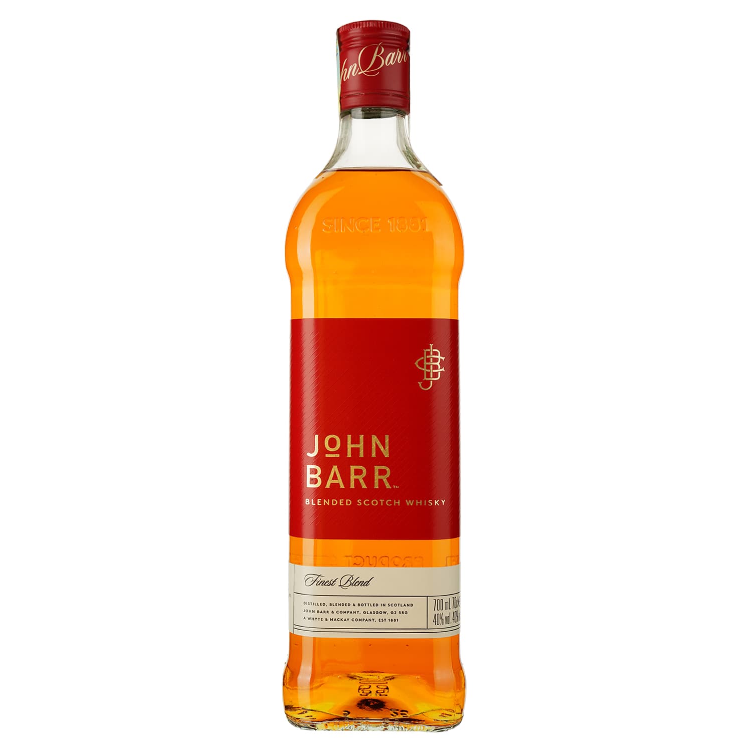 Віскі John Barr, 40%, 0,7 л - зображення 1
