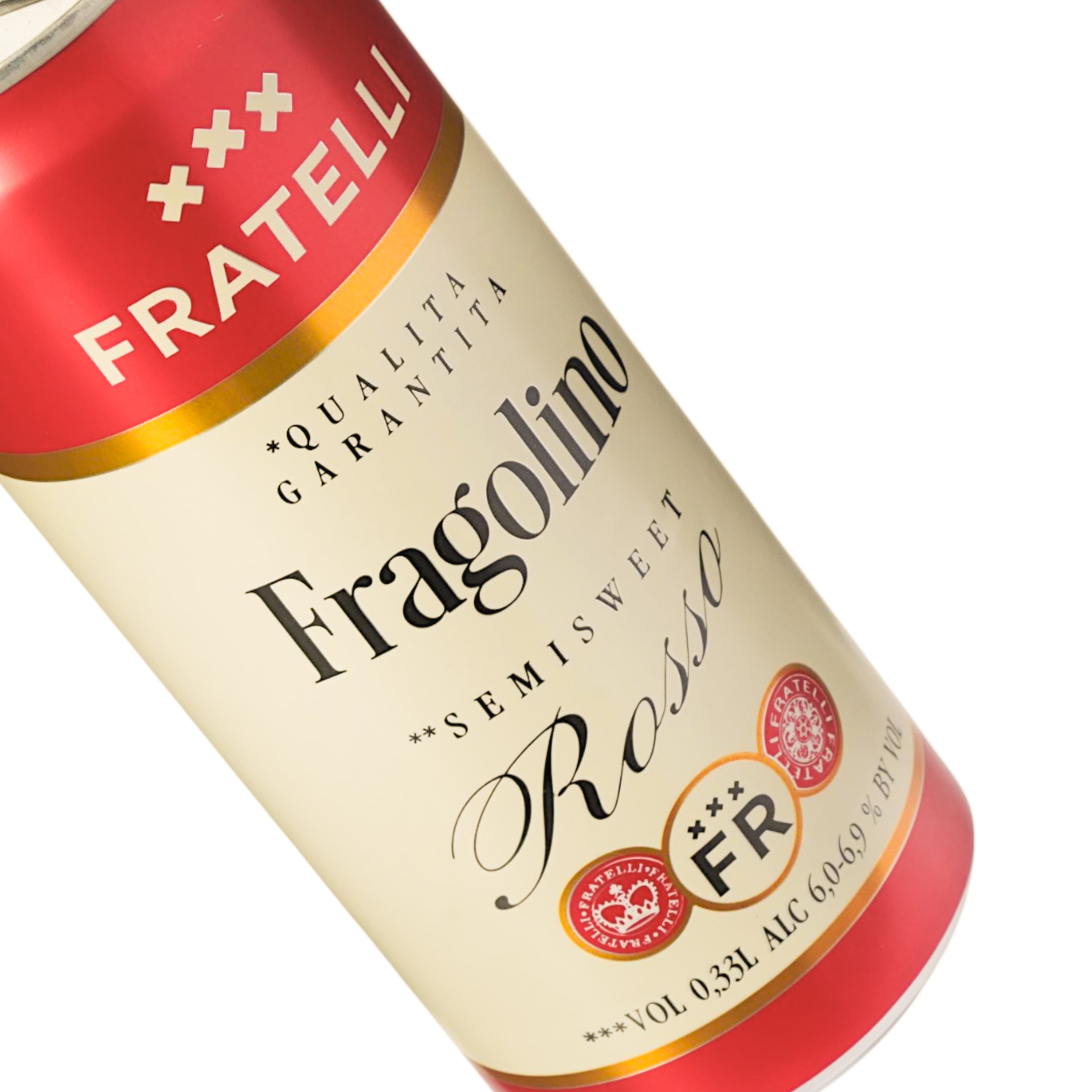 Напій винний Fratelli Fragolino Rosso червоний напівсолодкий слабоалкогольний ігристий 6-6.9% 0.33 л (828586) - зображення 4