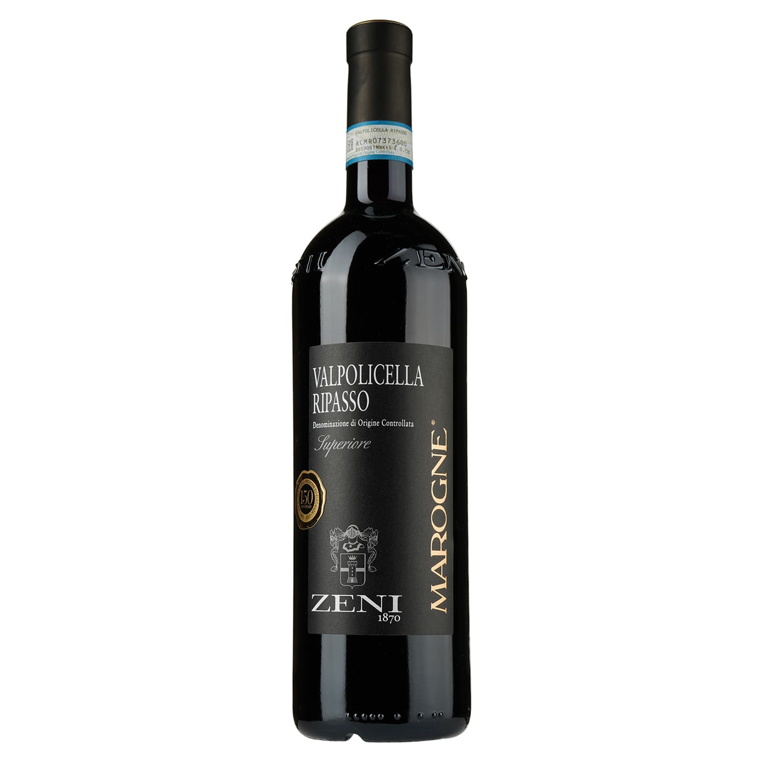 Вино Zeni Valpolicella Superiore Ripasso Marogne, 14%, 0.75 л - зображення 1