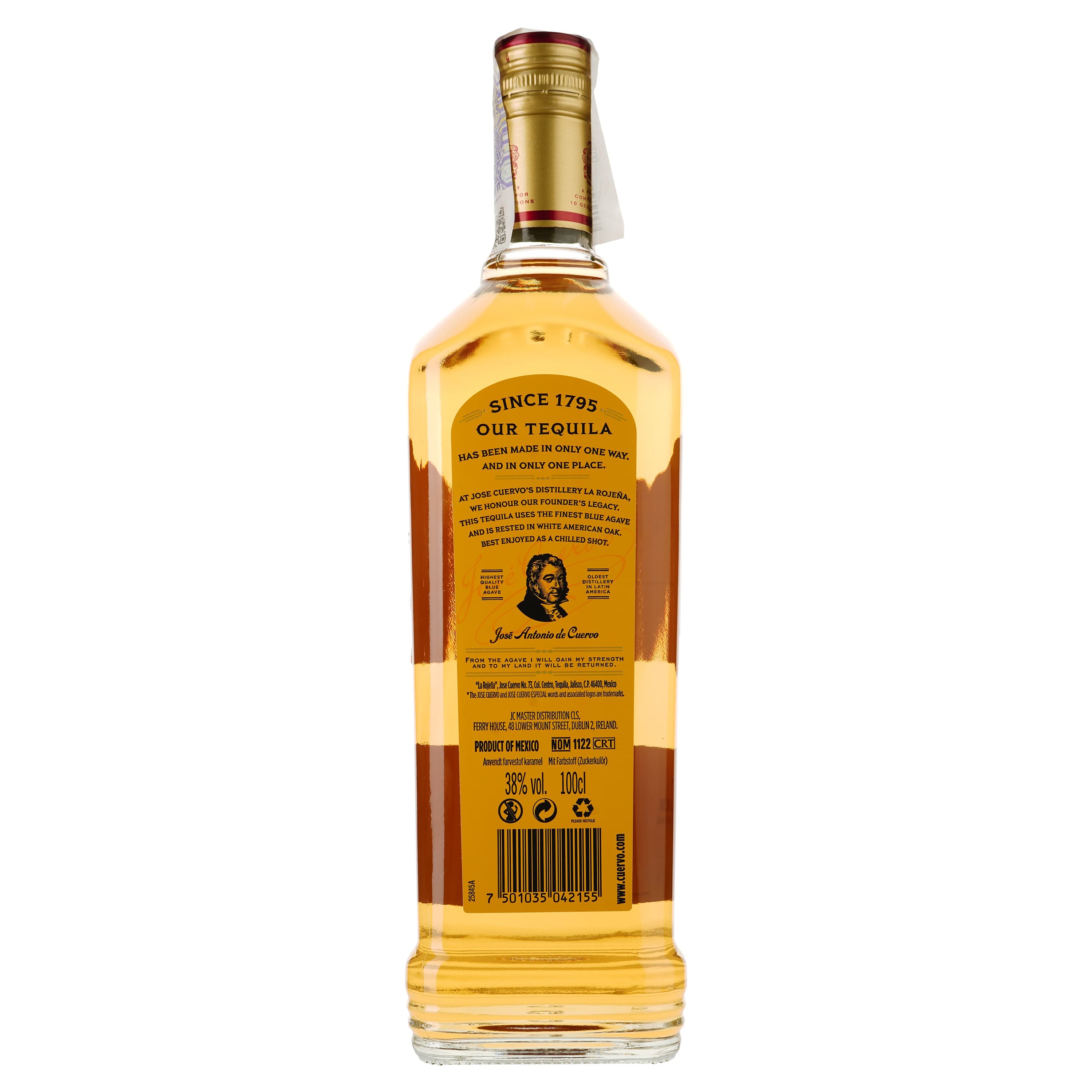 Текіла Jose Cuervo Especial Reposado, 35%, 1 л - зображення 2