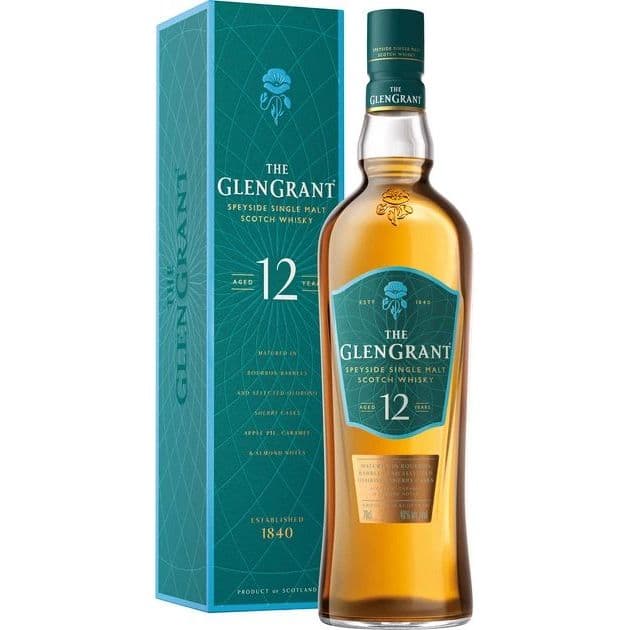 Віскі Glen Grant 12 years 40% 0.7 л - зображення 1