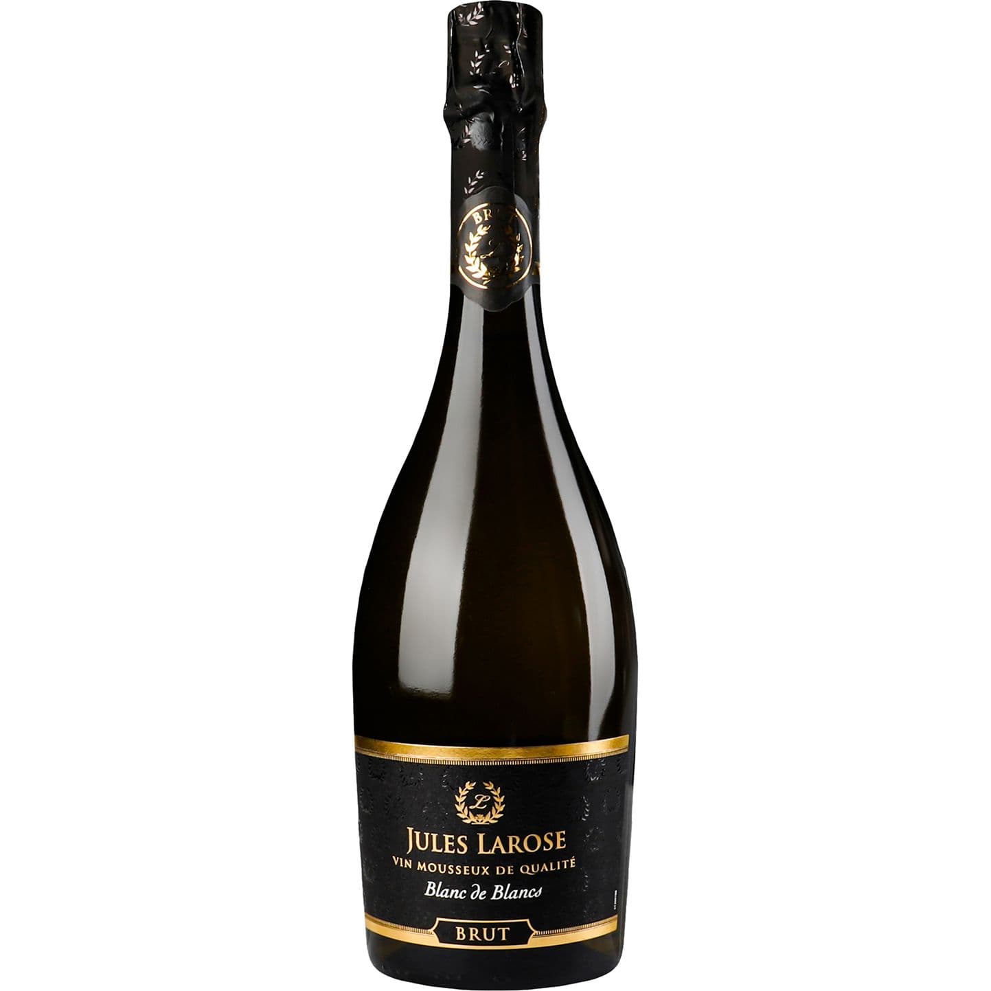 Вино ігристе Jules Larose Blanc de Blancs Brut, біле, брют, 11%, 0,75 л (687239) - зображення 1