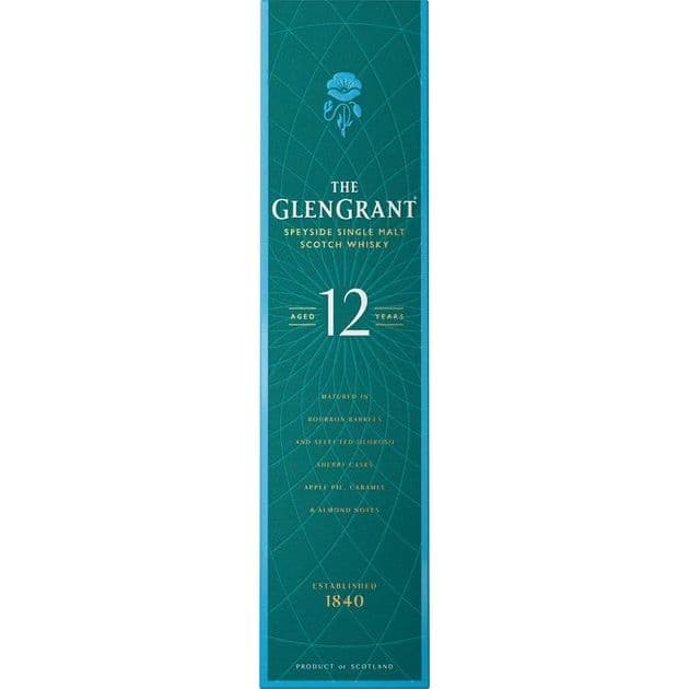 Віскі Glen Grant 12 years 40% 0.7 л - зображення 2