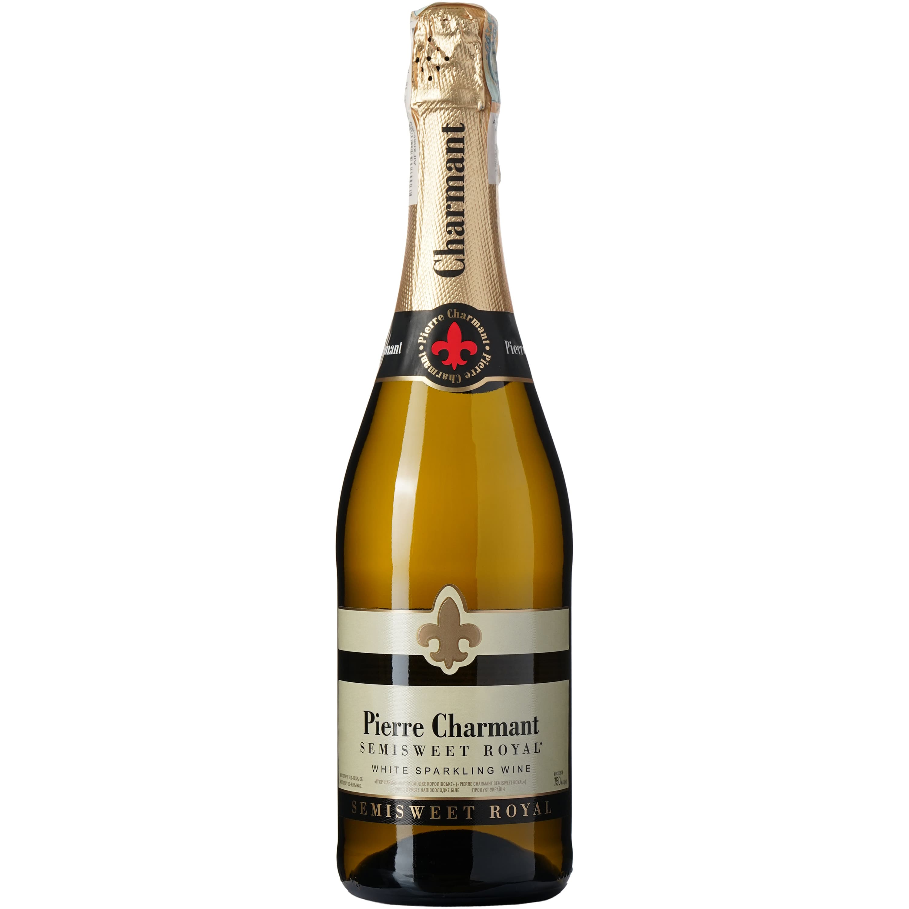 Вино ігристе Pierre Charmant Semisweet Royal напівсолодке біле 10-13.5% 0.75 л - зображення 1