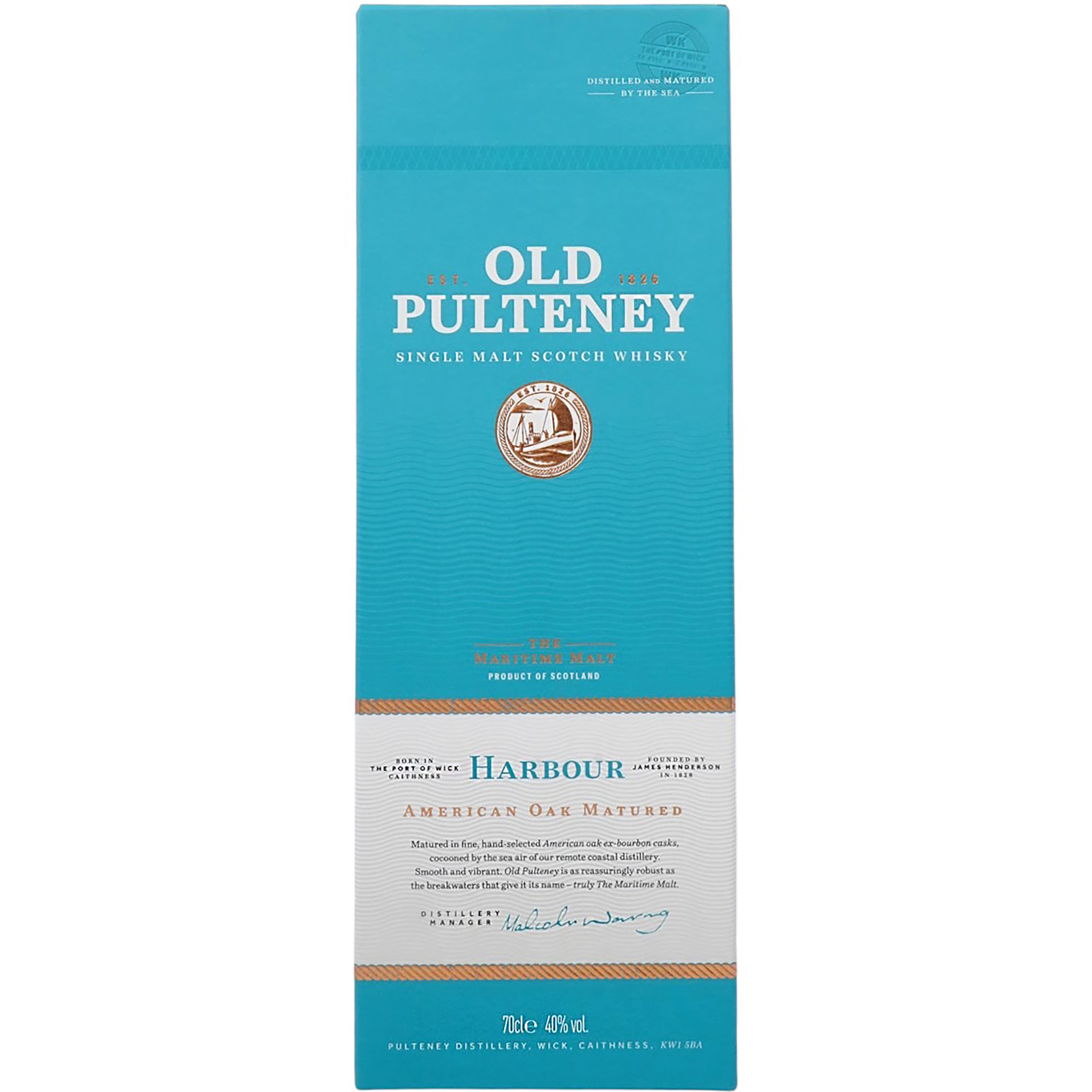 Віскі Old Pulteney Harbor 0.7 л 40% Подарункова коробка - зображення 8
