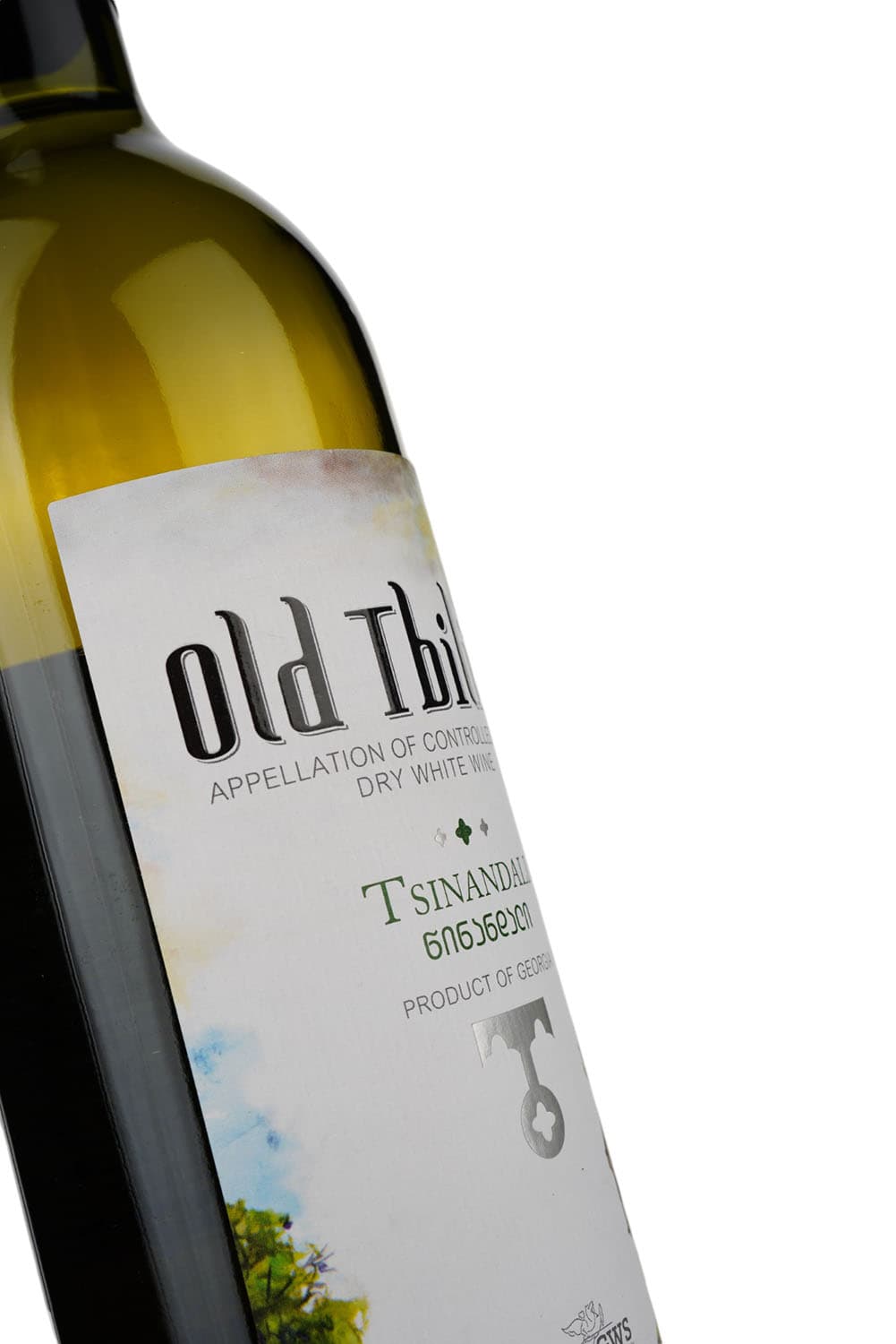 Вино Old Tbilisi Цинандалі, біле, сухе, 12,5%, 0,75 л - зображення 3