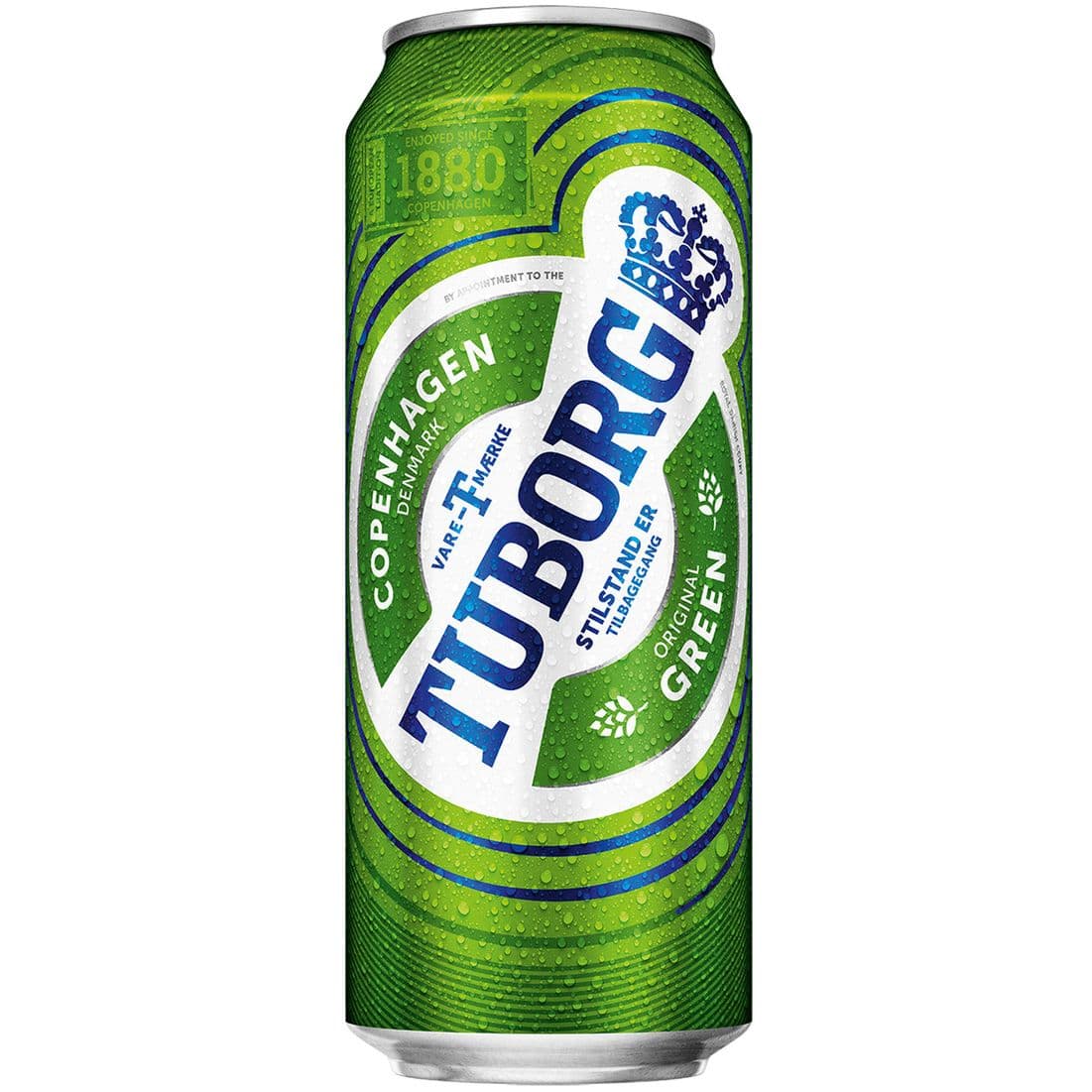 Упаковка пива Tuborg Green світле 4.6% 12 л (0.5 л 24 шт.) з/б - зображення 2