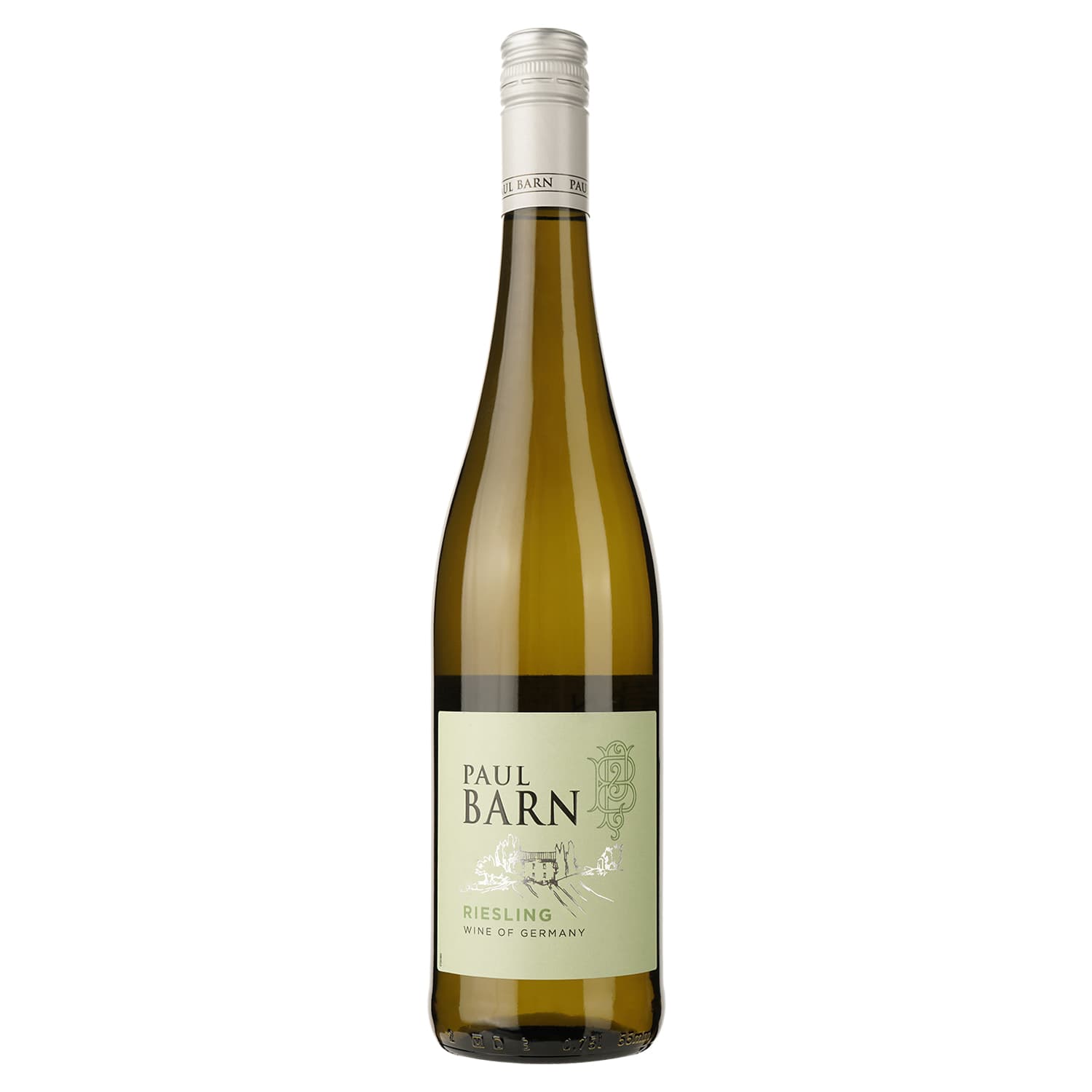 Вино Paul Barn Riesling Landwein Rhein, біле, напівсолодке, 0,75 л (674274) - зображення 1