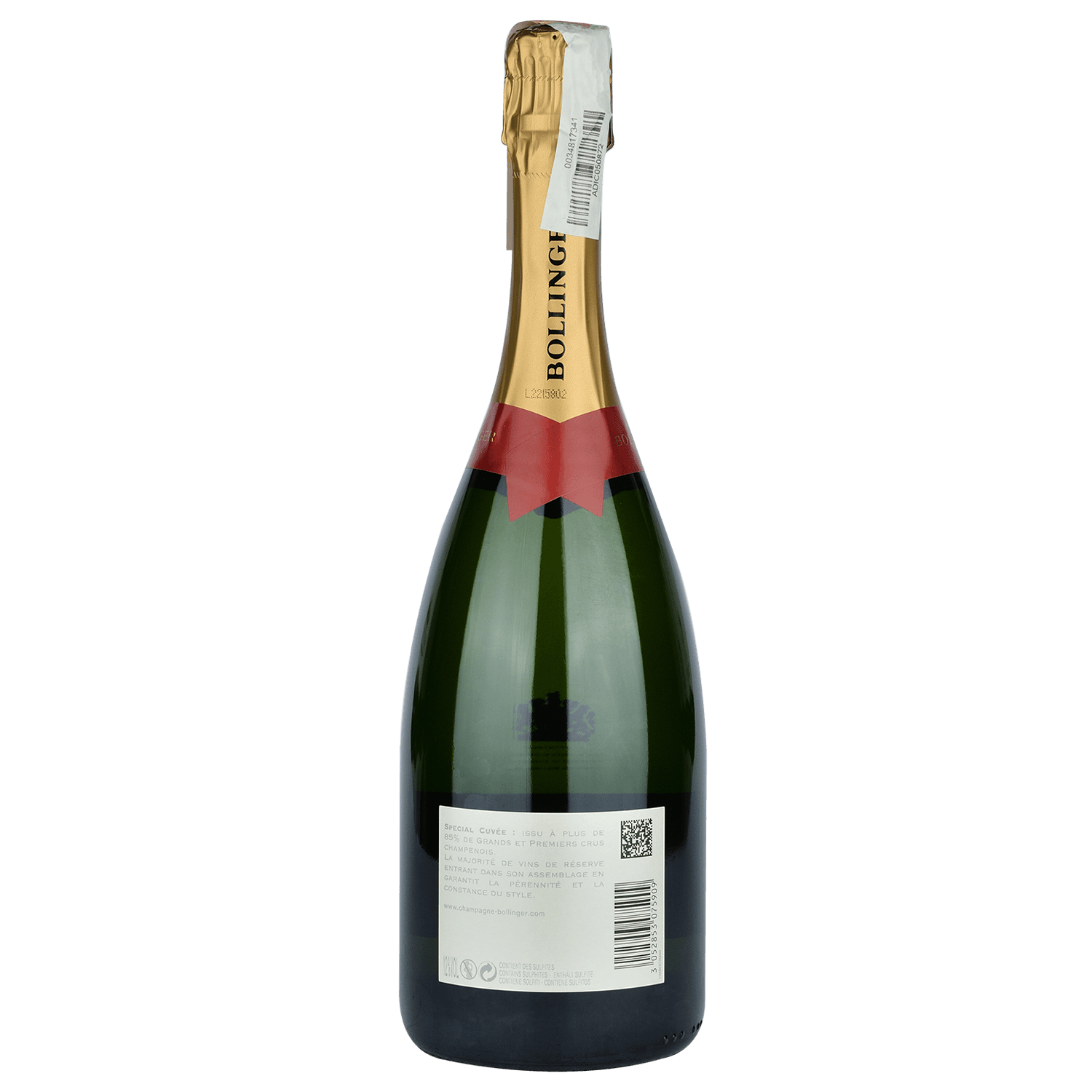 Шампанське Bollinger Special Cuvee Champagne, біле, брют, 0,75 л (49272) - зображення 2