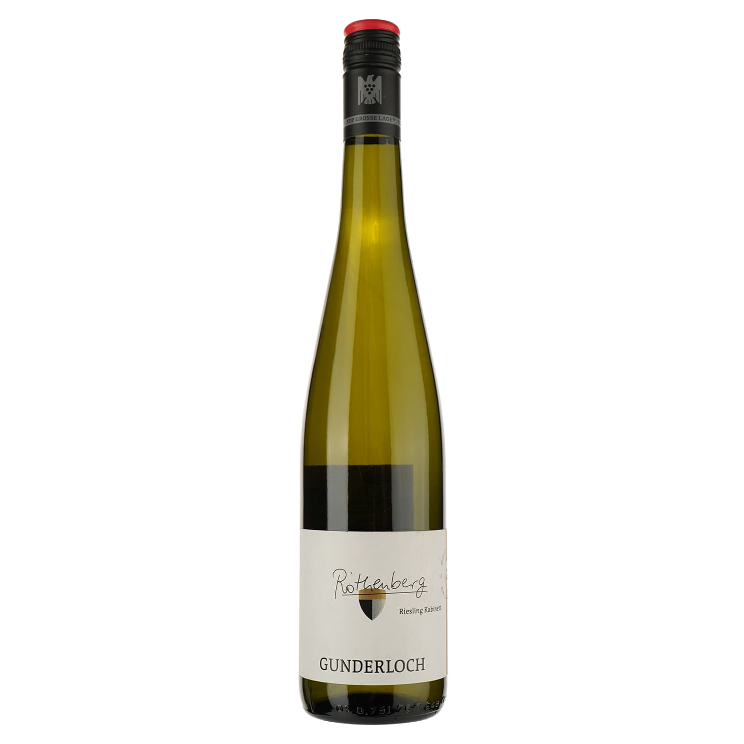 Вино Gunderloch Riesling Kabinett Nackenheim Rothenberg QmP 2018, біле, солодке, 0,75 л - зображення 1