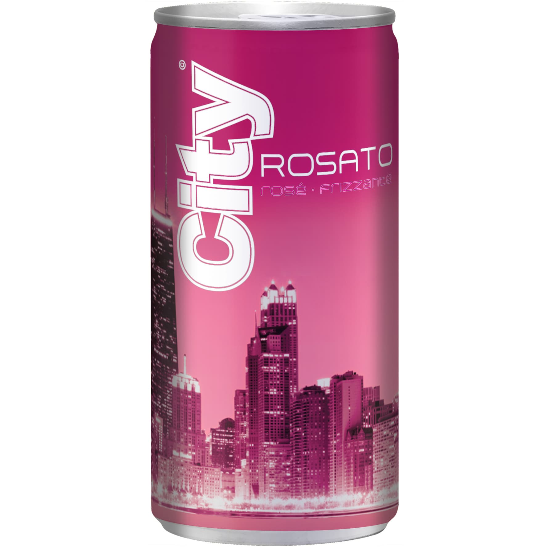 Ігристе вино City Secco Rosato 10% 0.2 л ж/б