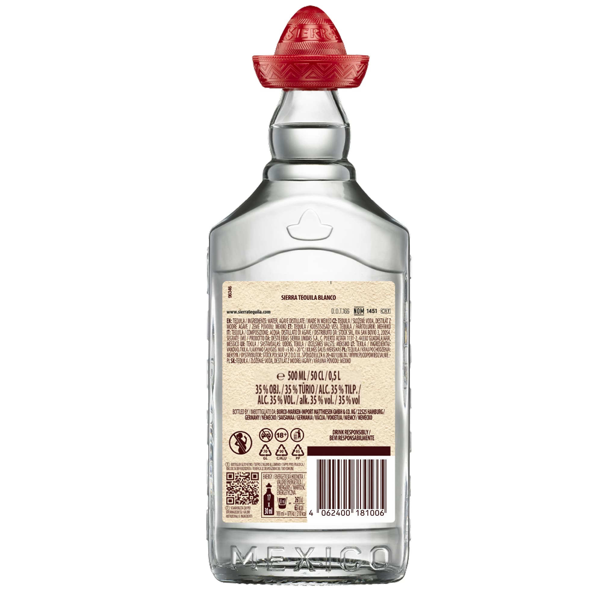 Текіла Sierra Blanco 35% 2 л (2 шт. х 1 л) - зображення 3