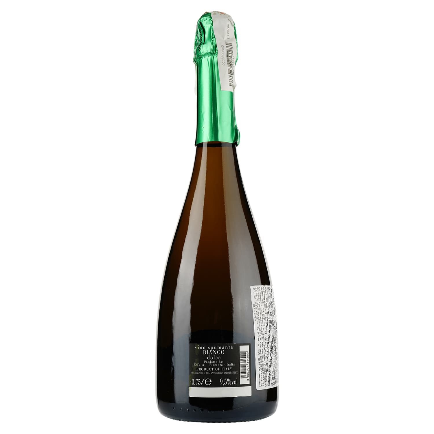 Ігристе вино Borgofulvia Spumante Bianco dolce, біле, напівсолодке, 9,5%, 0,75 л - зображення 2