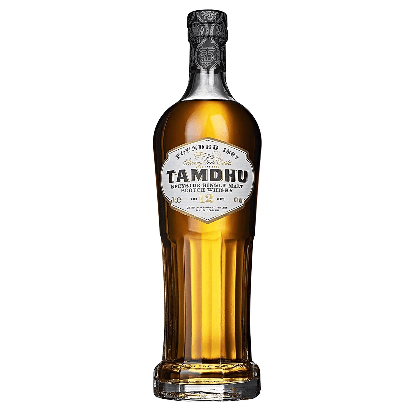 Віскі Tamdhu Single Malt Scotch Whisky 12 років, в подарічній упаковці, 43%, 0,7 л - зображення 2