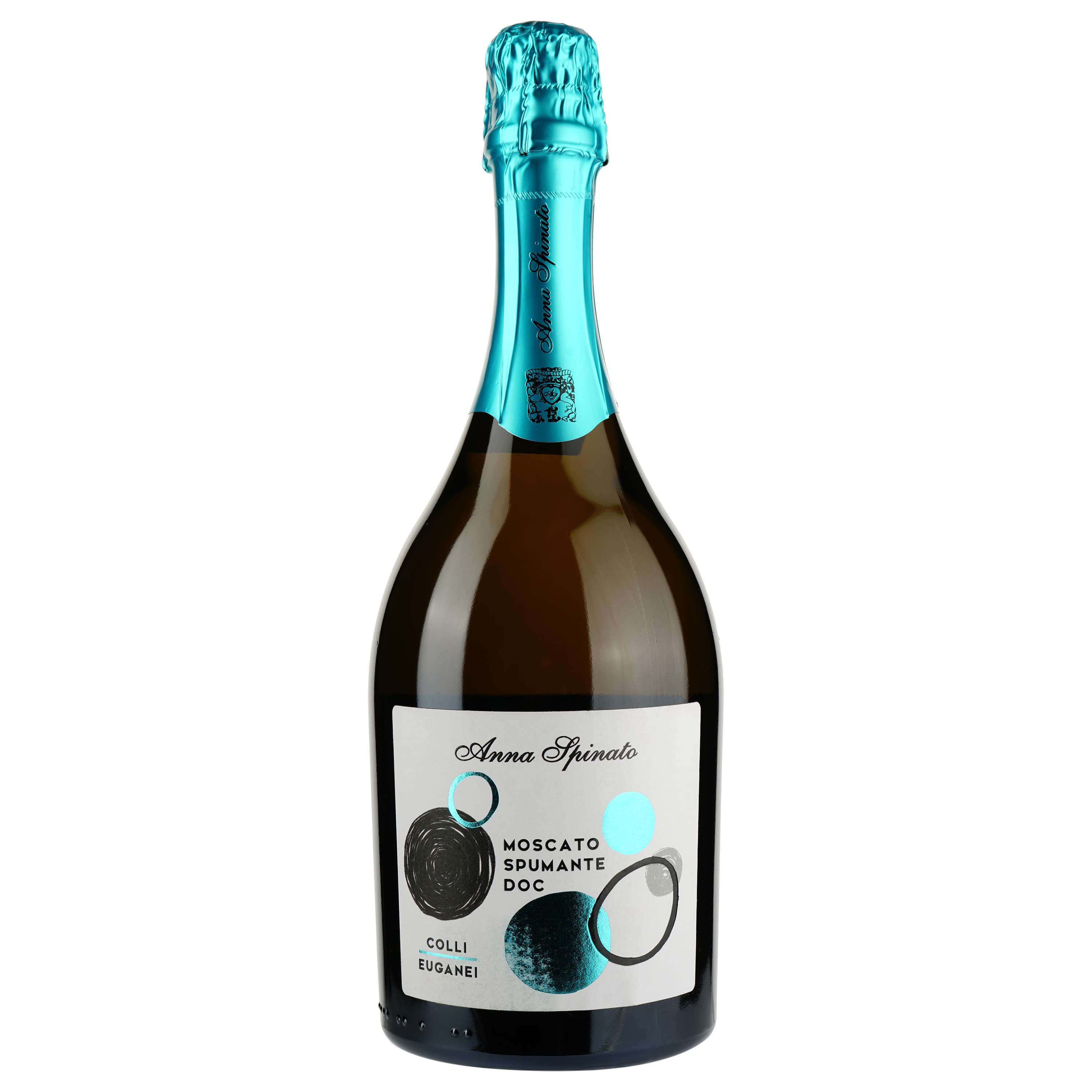 Вино ігристе Anna Spinato Moscato DOC ColliEuganei 6.5% 0.75 л (609712) - зображення 1