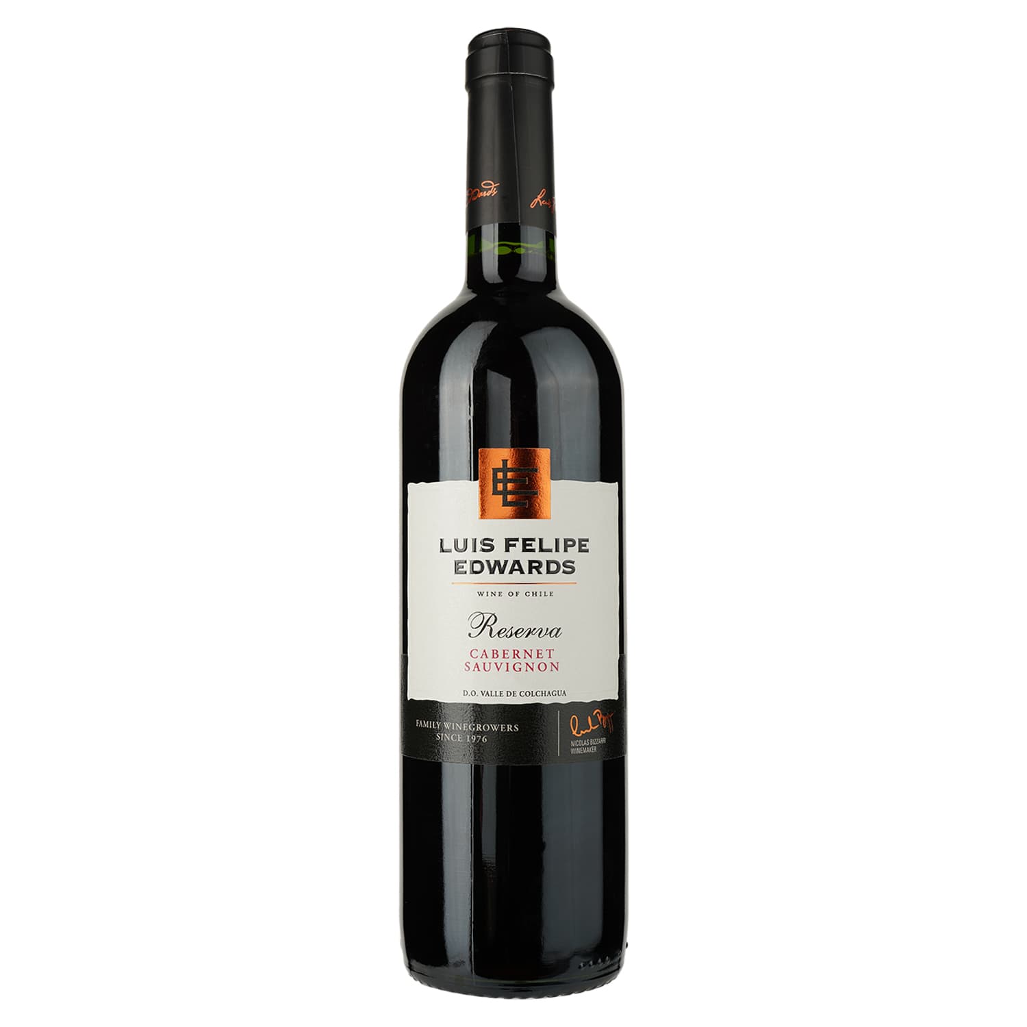 Вино Luis Felipe Edwards Cabernet Sauvignon Reserva, червоне, сухе, 0,75 л - зображення 1