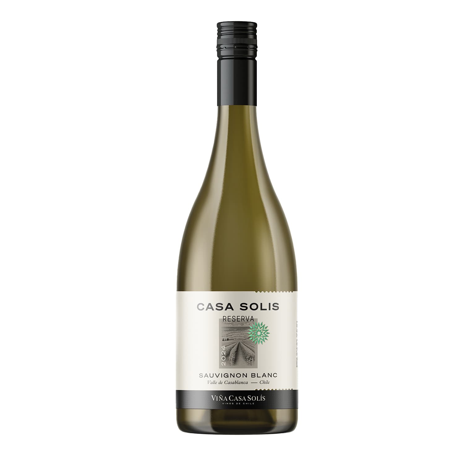 Вино Casa Solis Sauvignon Blanc Reserva біле сухе 12.5% 0.75 л