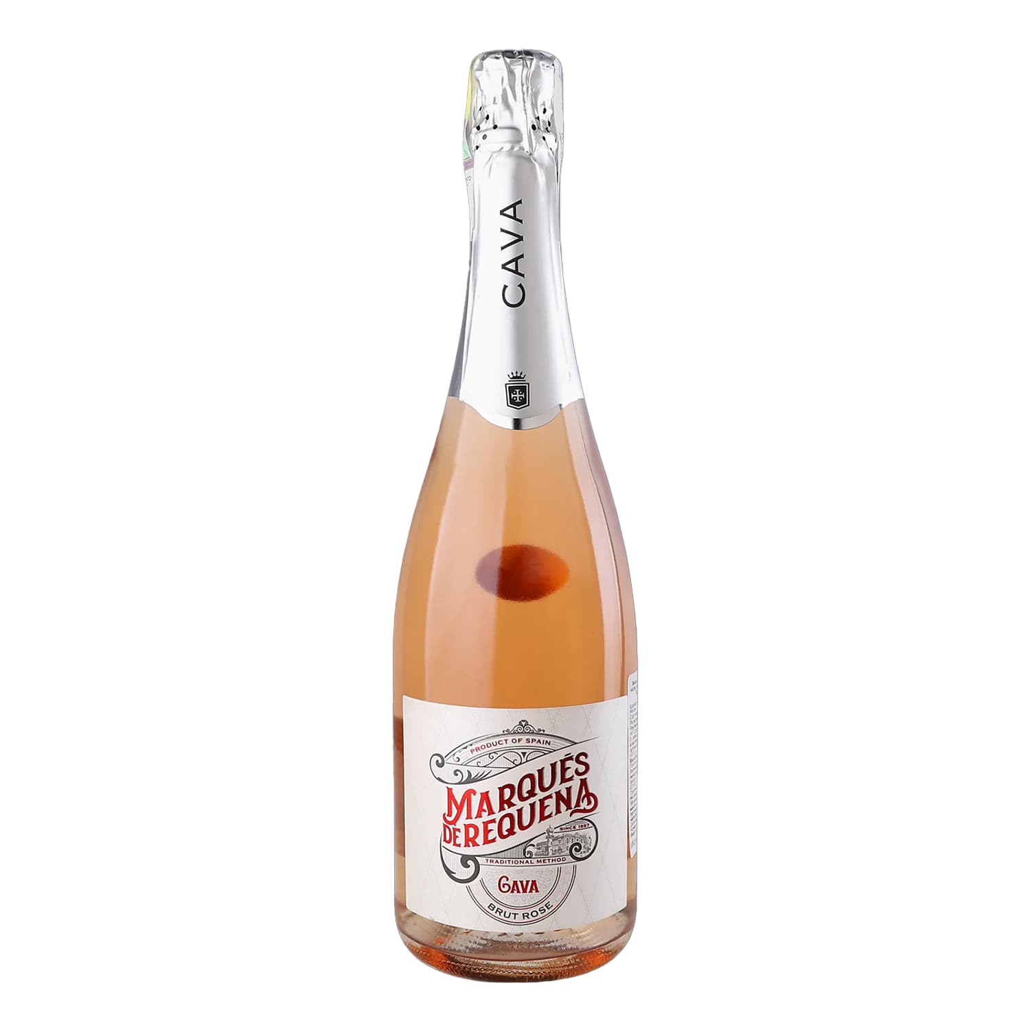 Вино ігристе Marques de Requena Cava Brut Rose 0,75л 11,5% - зображення 1