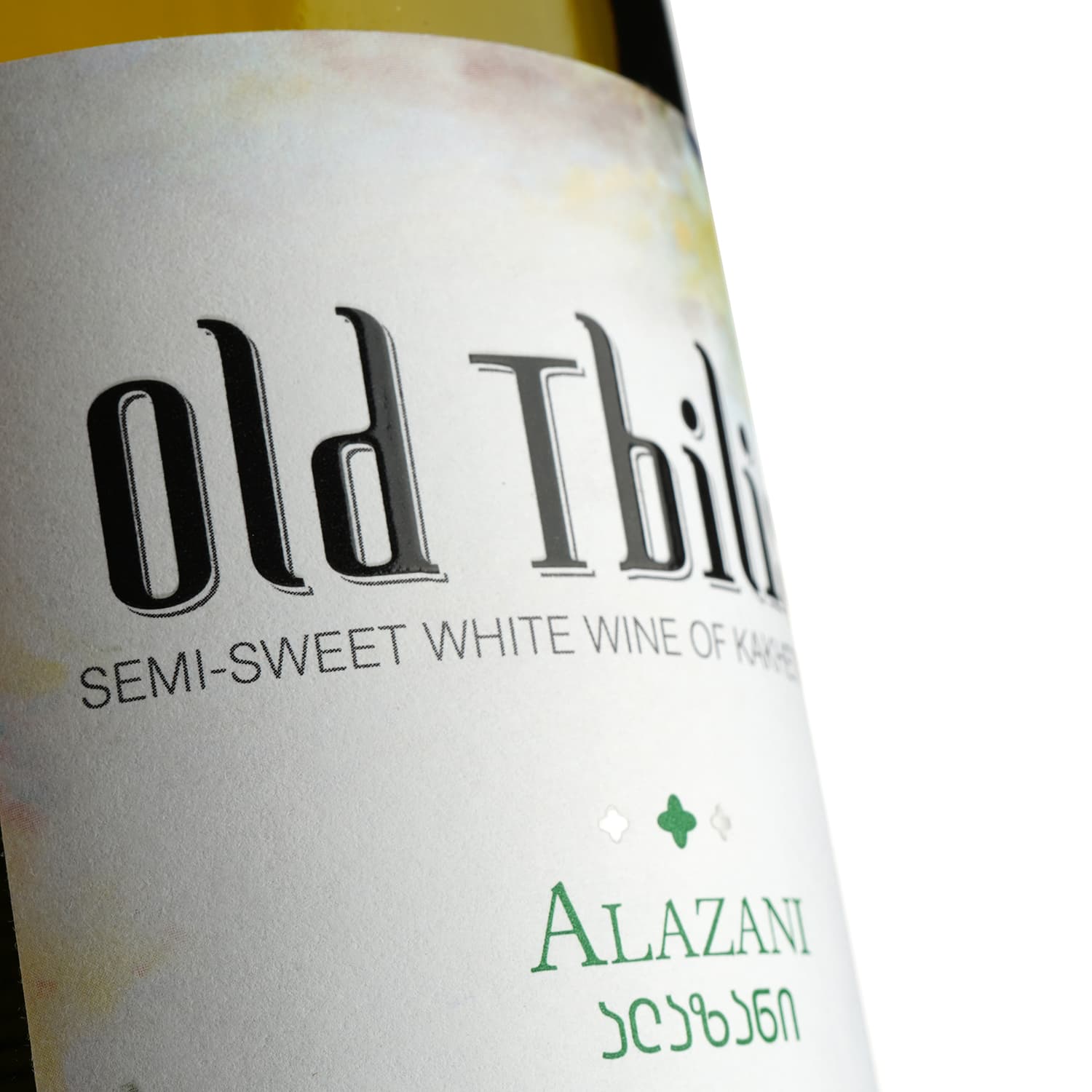 Вино Old Tbilisi Алазані, біле, напівсолодке, 12%, 0,75 л - зображення 3