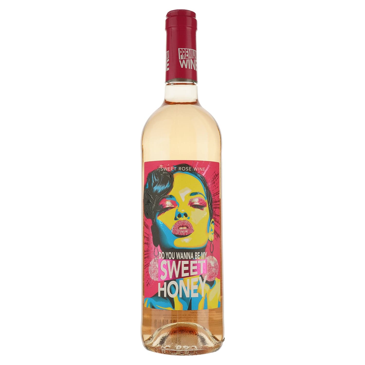 Вино Sweet Honey рожеве напівсолодке 0.75 л - зображення 1