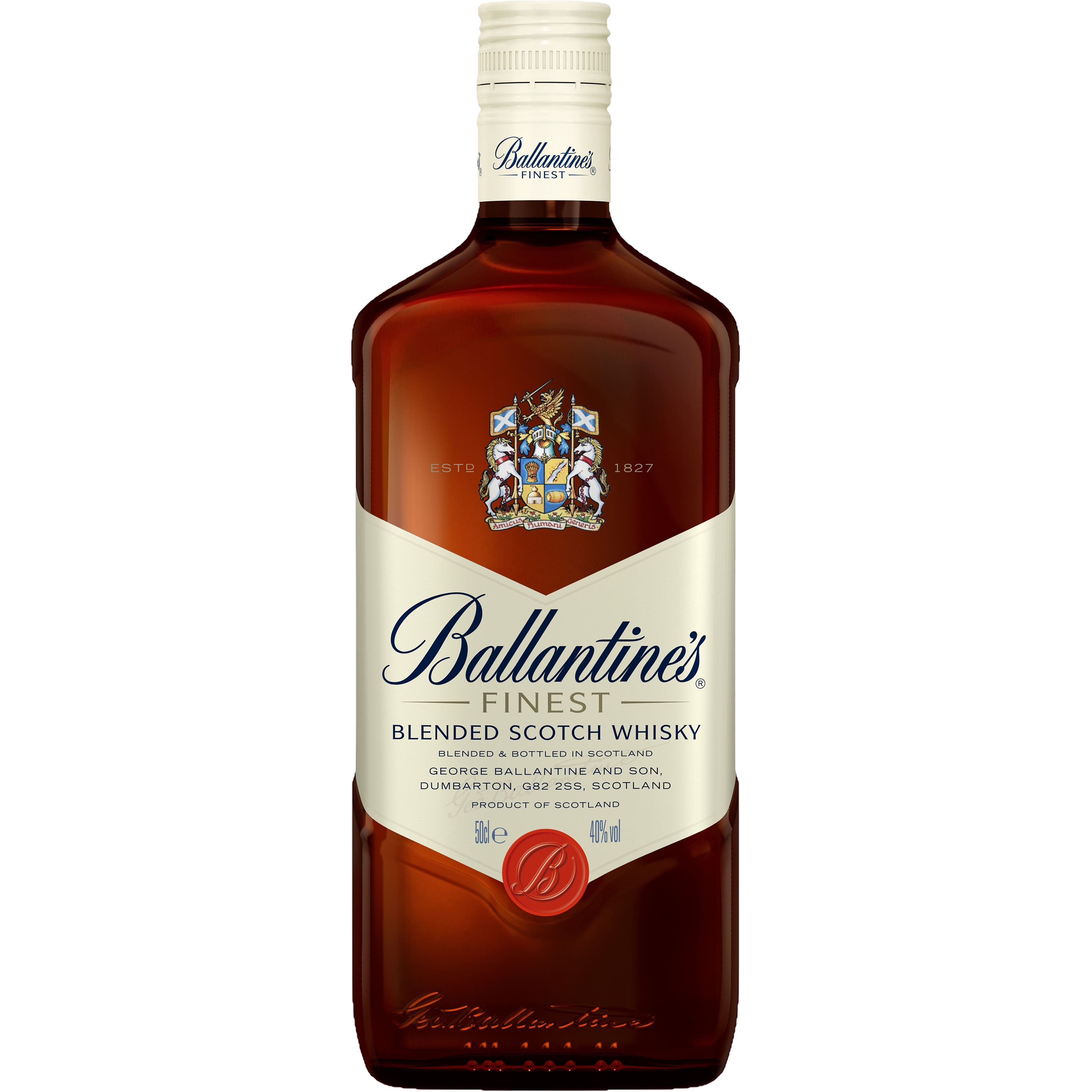 Віскі Ballantine's Finest Blended Scotch Whisky 40% 0.5 л - зображення 1