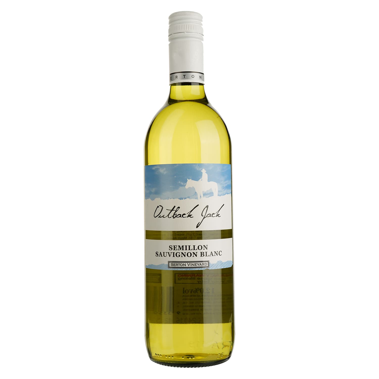 Вино Outback Jack Semillon-Sauvignon Blanc, біле, сухе, 11,5%, 0,75 л - зображення 1