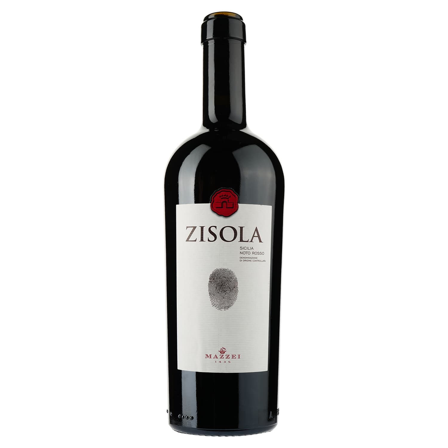 Вино Marchesi Mazzei Zisola Sicilia Noto Rosso DOC, червоне, сухе, 0,75 л - зображення 1