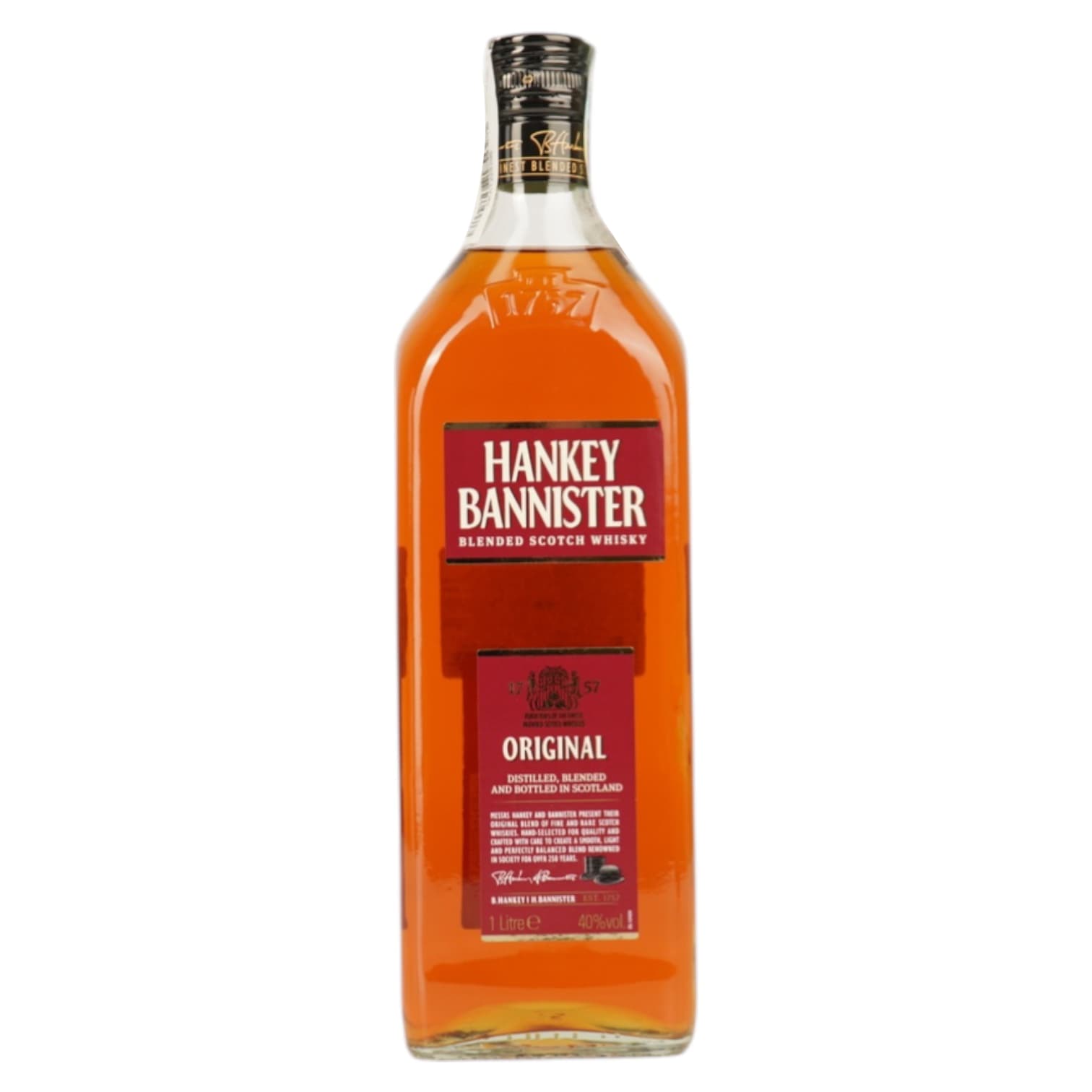 Віскі Hankey Bannister Original, у коробці, 40%, 1 л - зображення 3