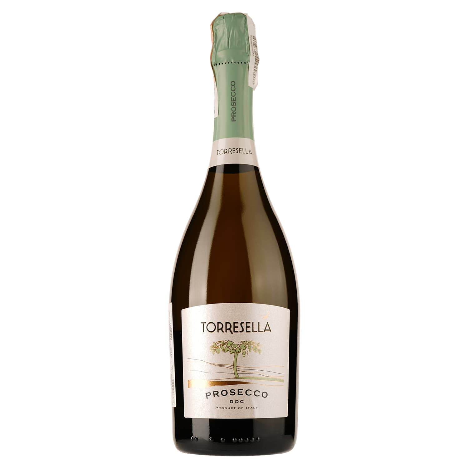 Ігристе вино Santa Margherita Torresella Prosecco Extra-Dry DOC, біле, екстрасухе, 11%, 0,75 л - зображення 1
