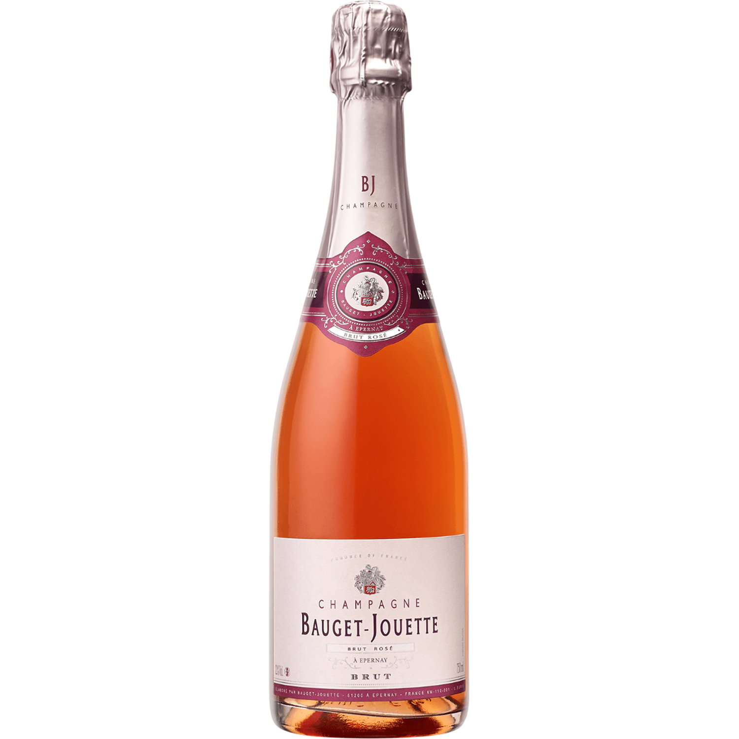 Шампанське Bauget-Jouette Champagne Rose Brut рожеве брют 0.75 л