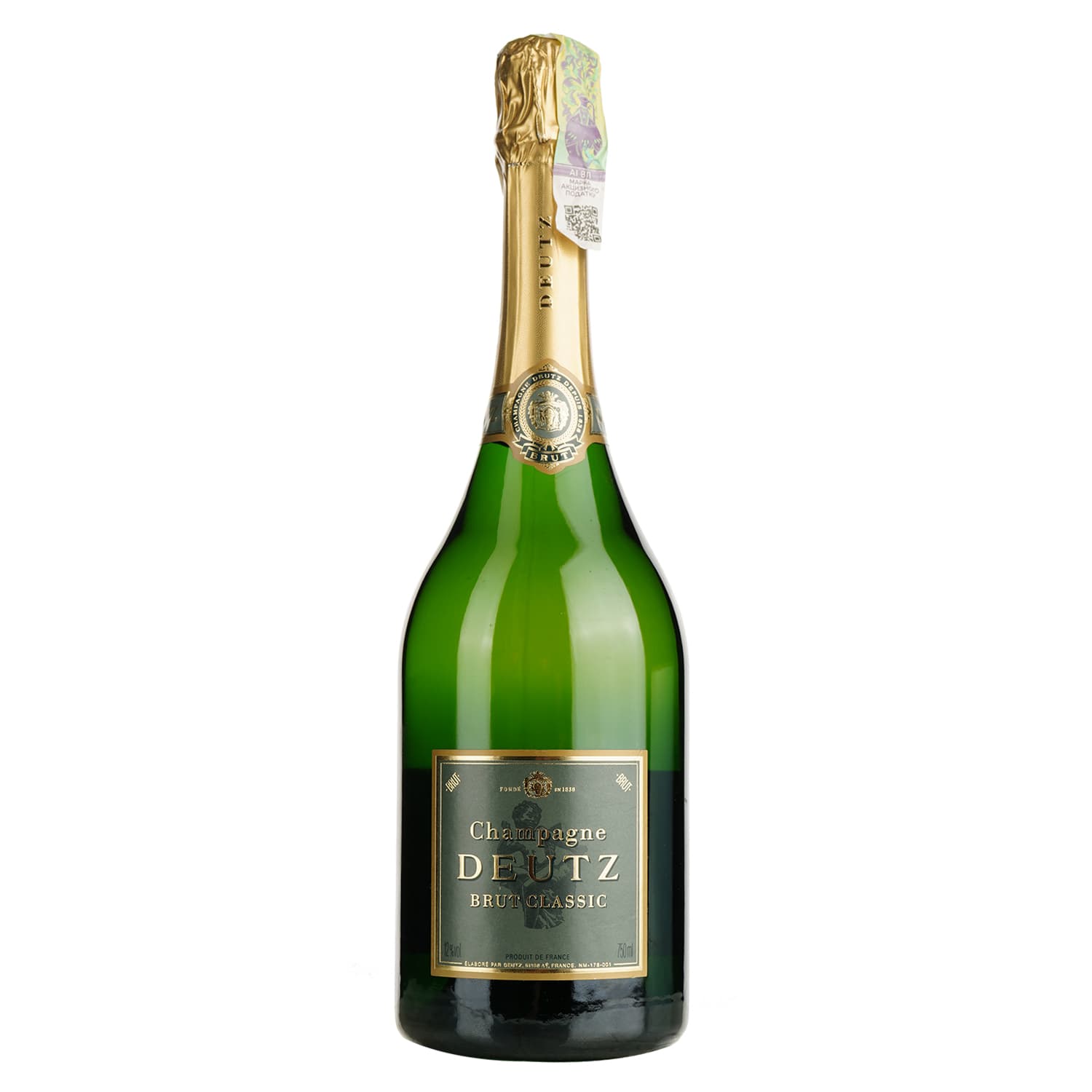 Шампанське Deutz Brut Classic біле брют 12% 0.75 л (383452) - зображення 1