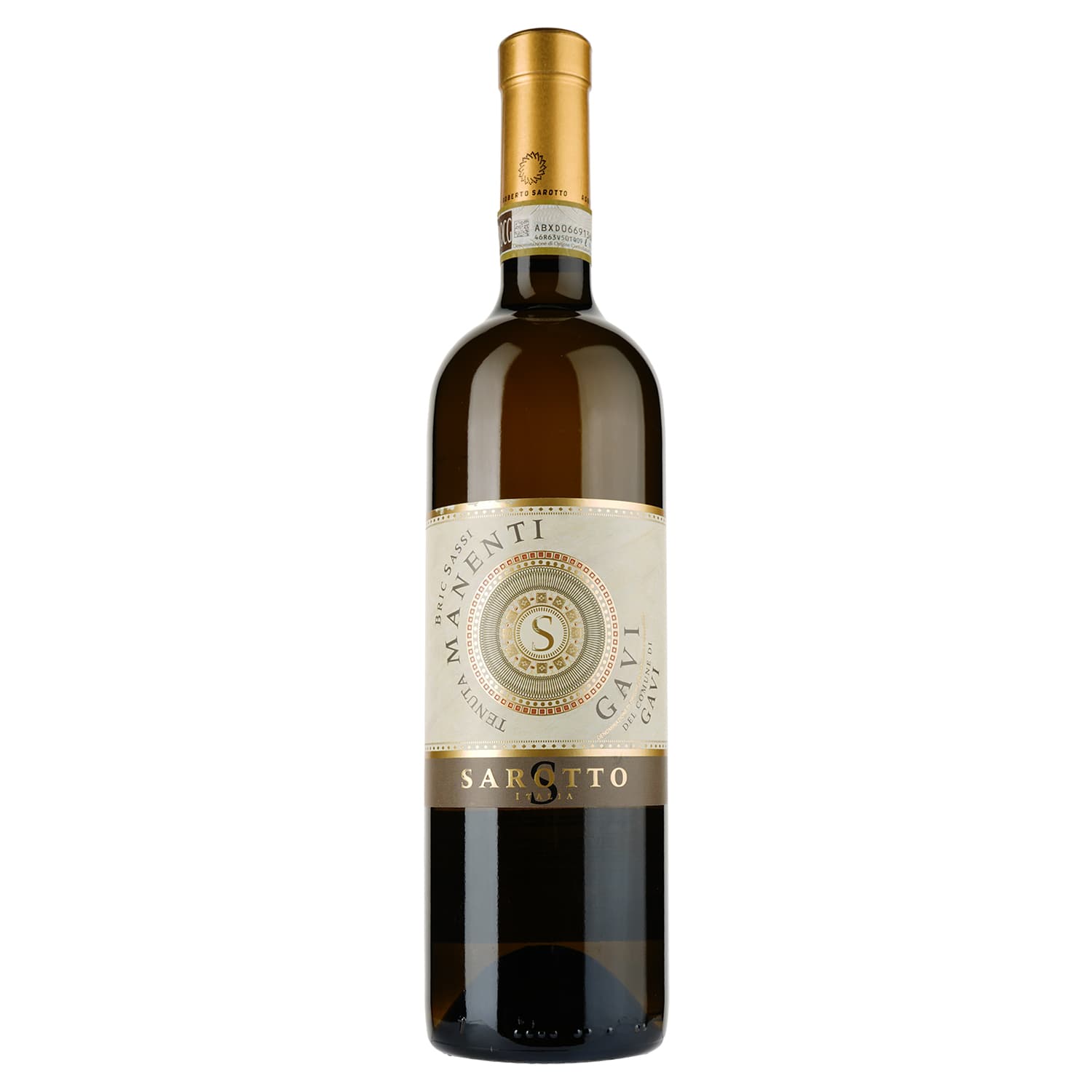 Вино Roberto Sarotto Gavi del comune di Gavi DOCG, біле, сухе, 0,75 л - зображення 1