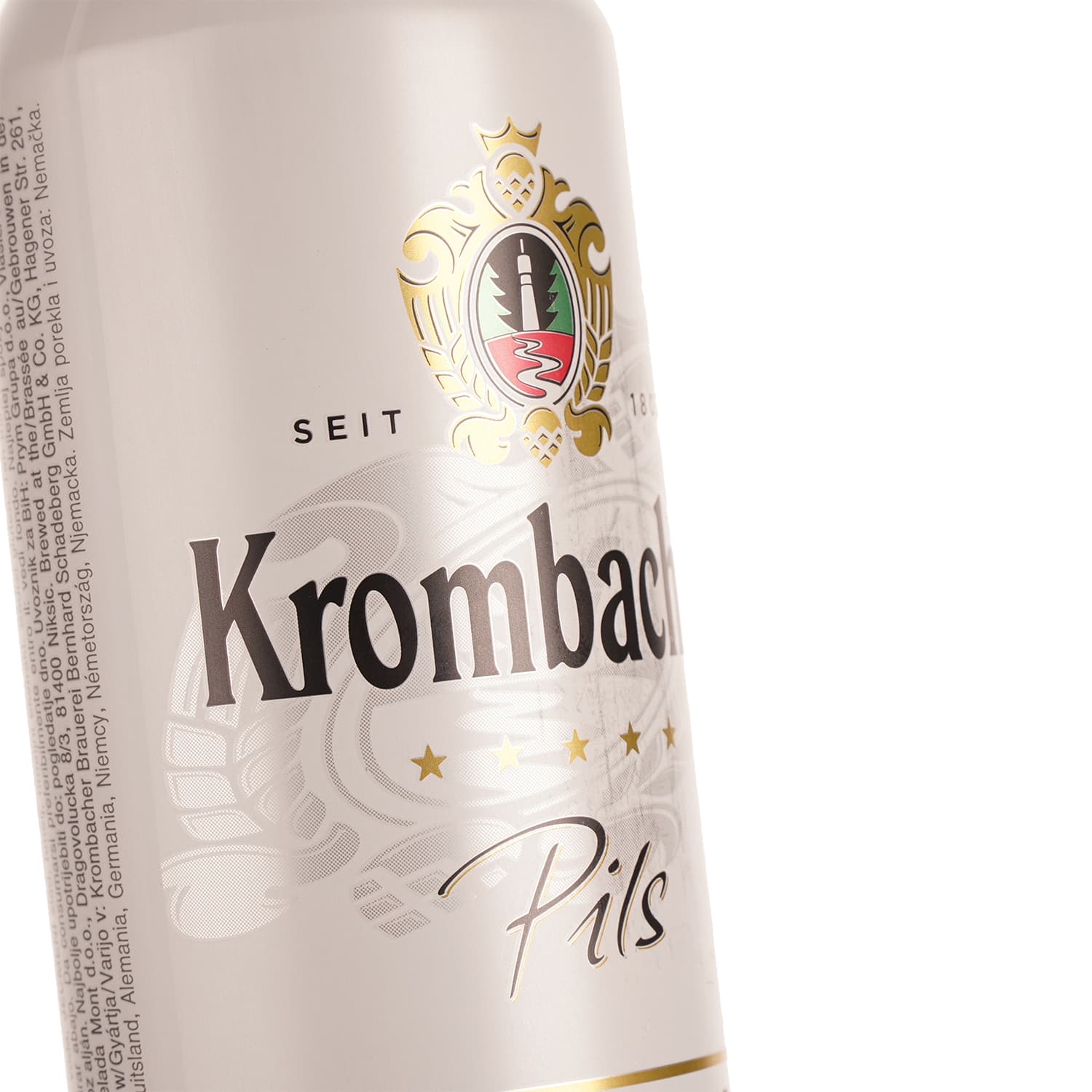 Пиво Krombacher Pils, світле, фільтроване, з/б, 4,8%, 0,5 л - зображення 4