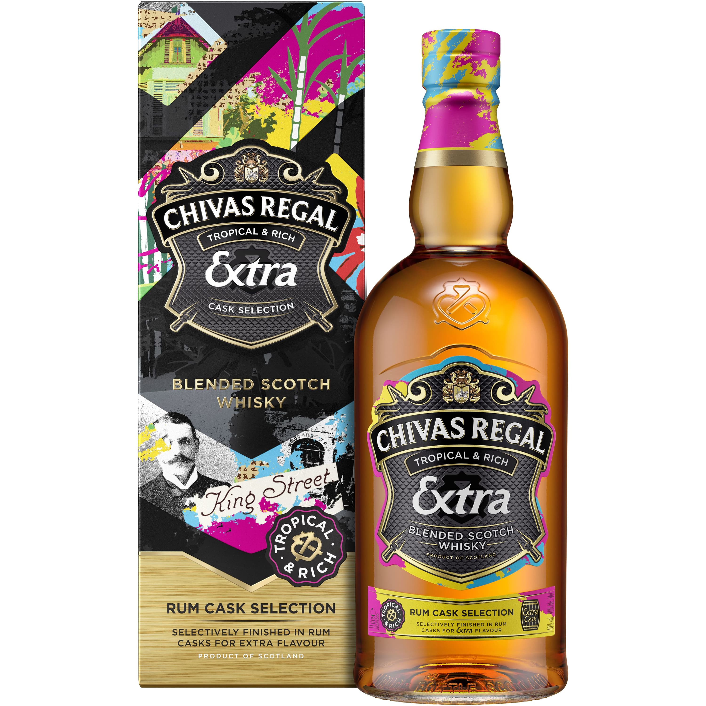 Віскі Chivas Regal Extra Rum Cask 0.7л 40% - зображення 1
