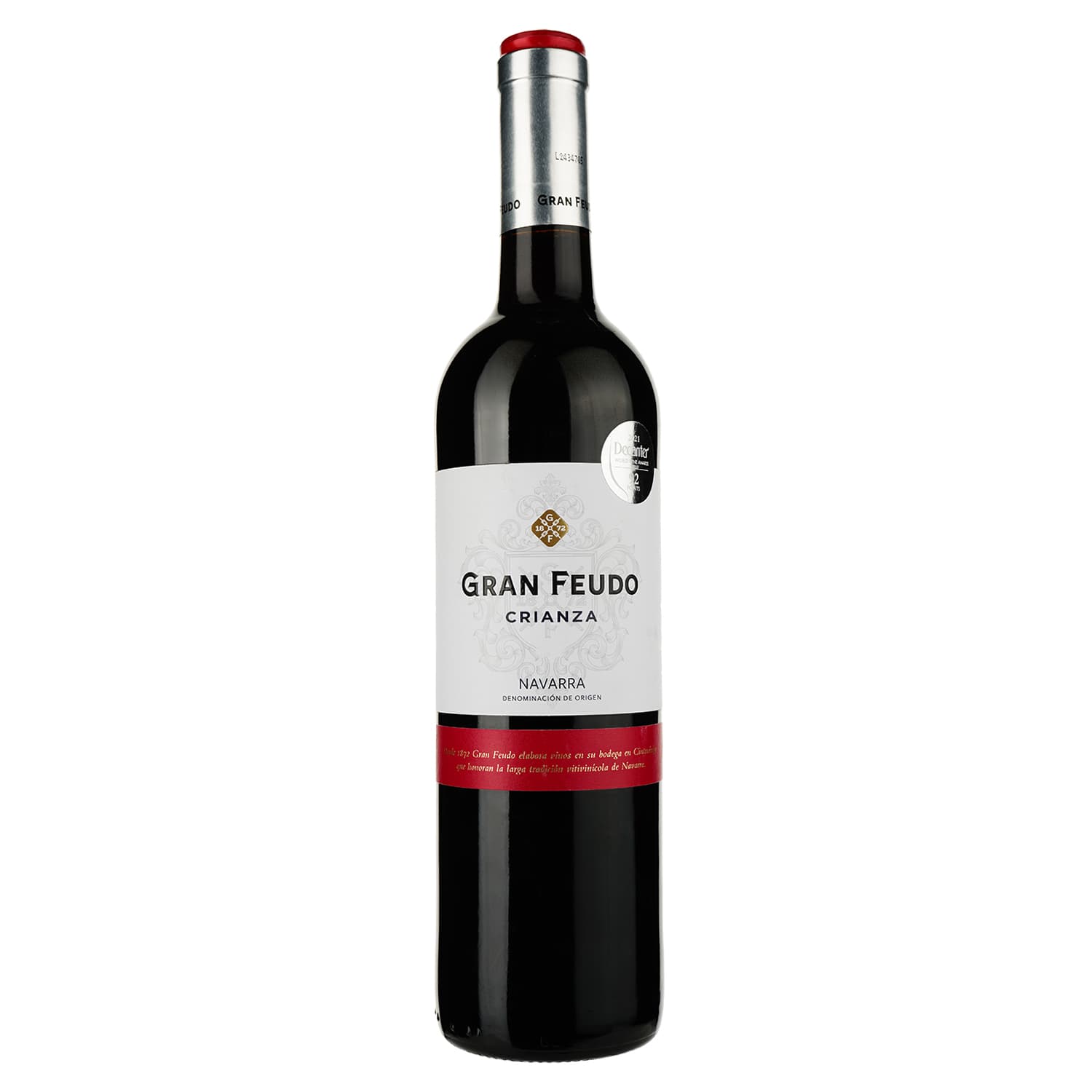 Вино Gran Feudo Crianza, червоне, сухе, 0,75 л - зображення 1