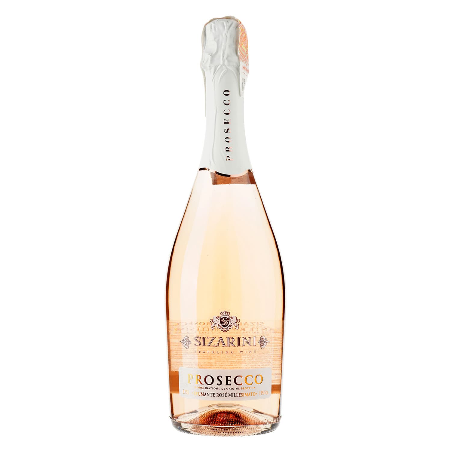 Вино ігристе Sizarini Prosecco Rose DOC Millesimato Extra, 11%, 0,75 л (478695) - зображення 1